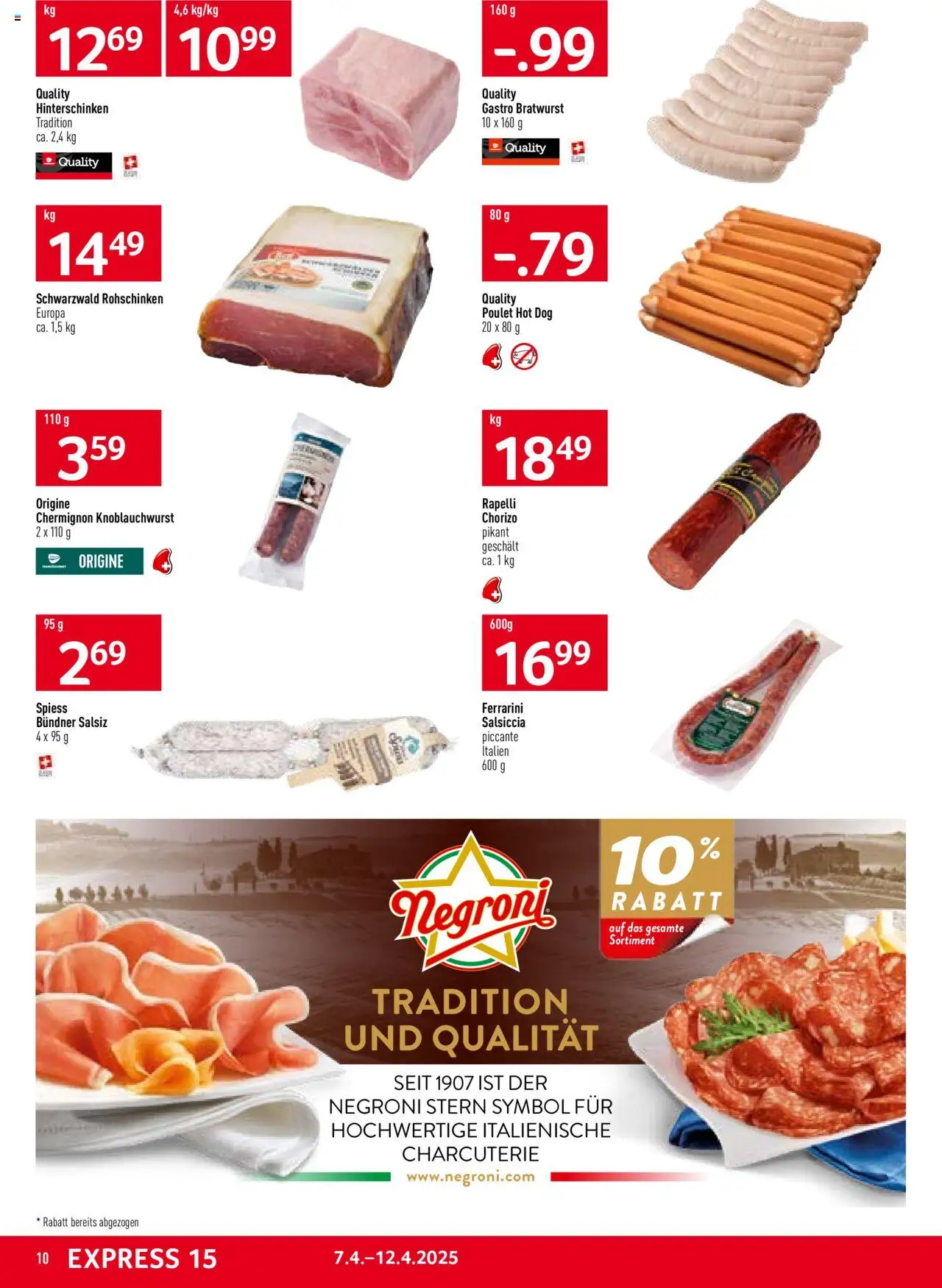 Prodega Aktionen