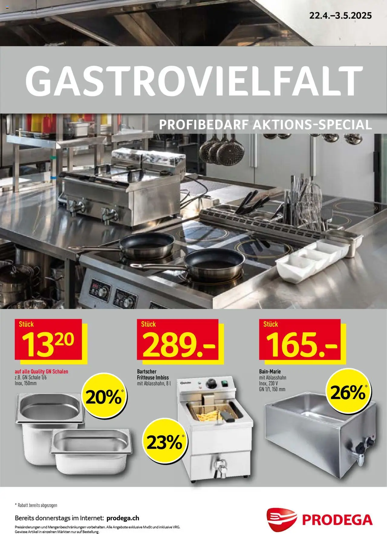 Prodega Aktionen Gastrovielfalt