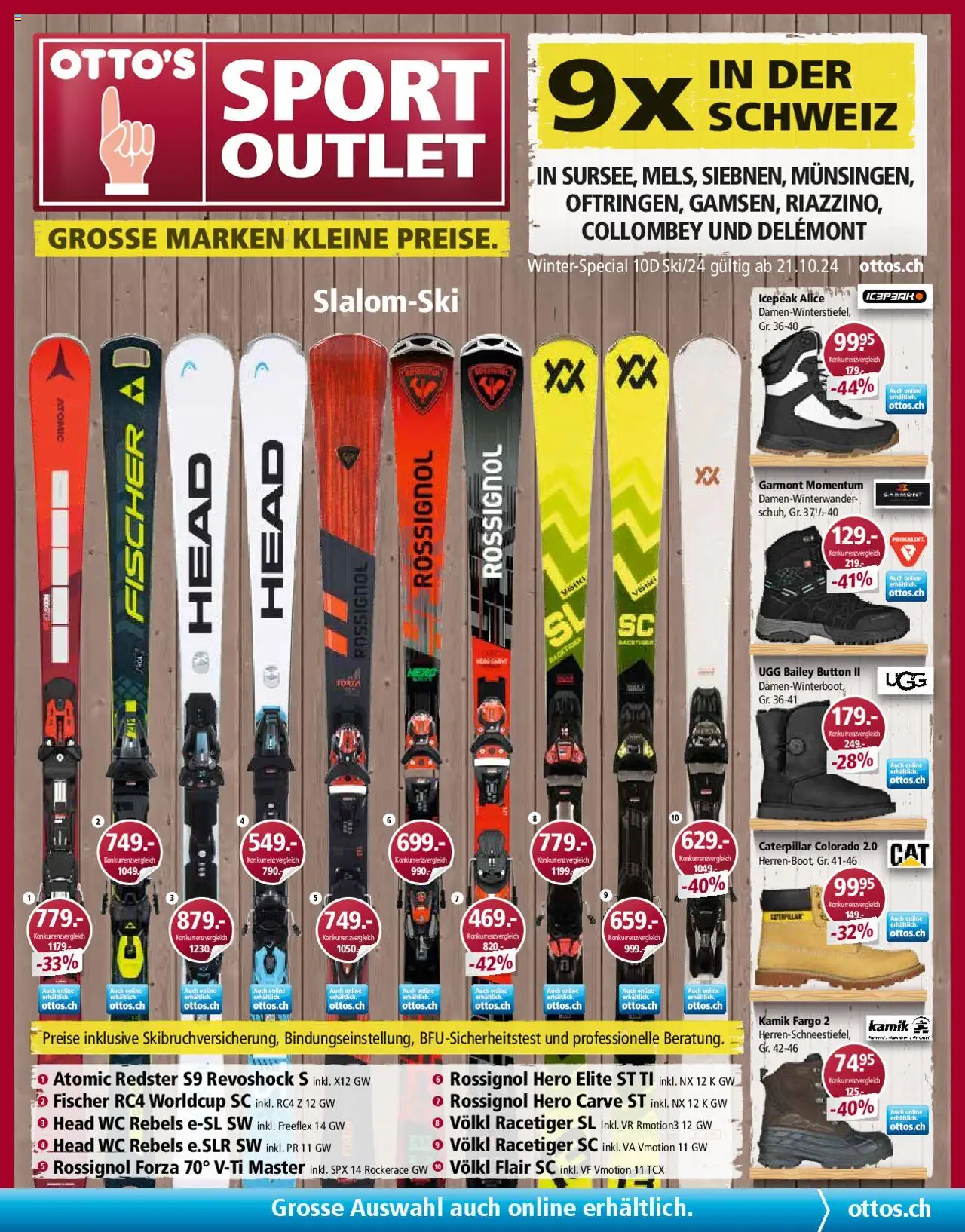 Otto's Aktionen Wintersport Spezial