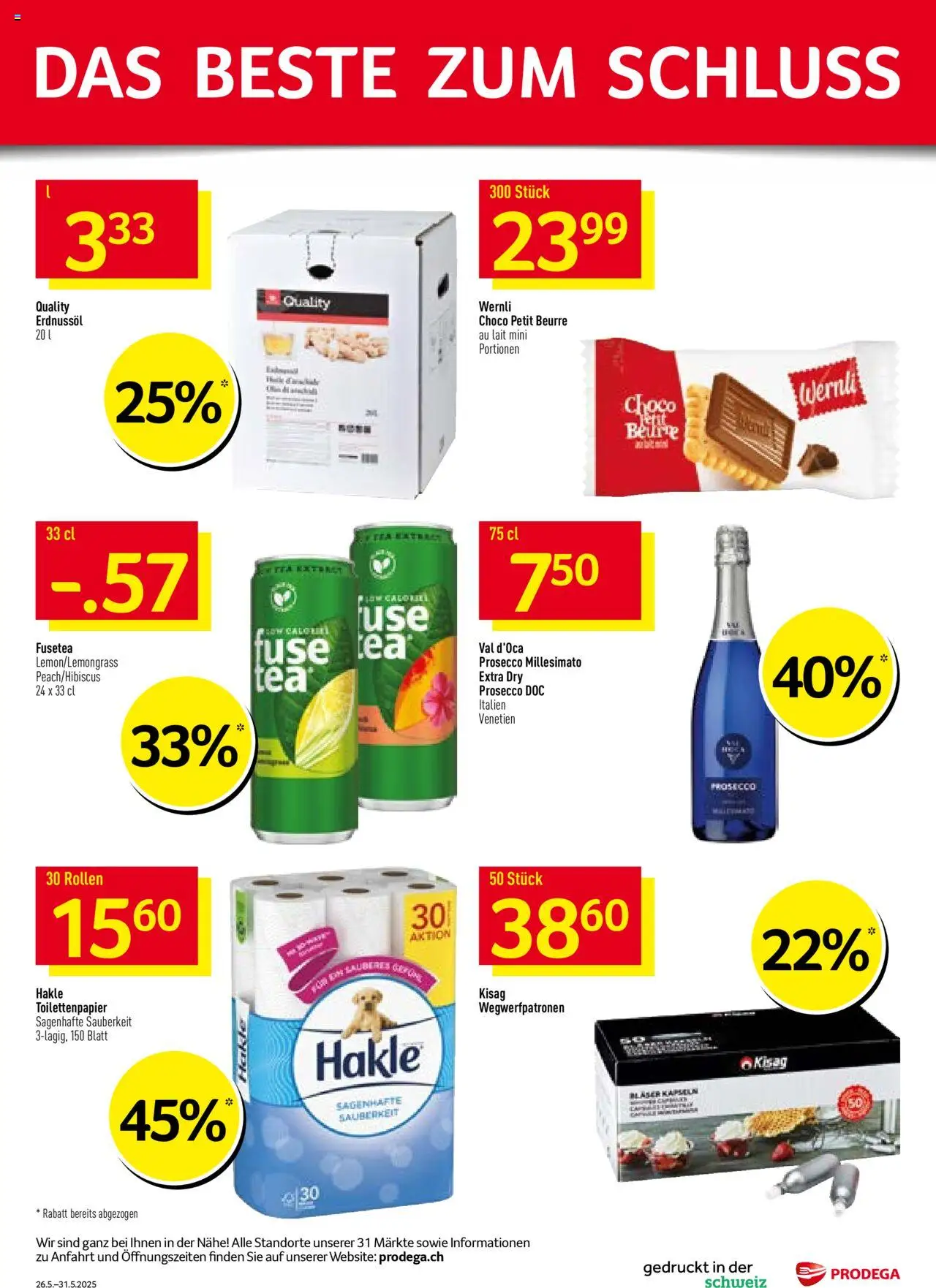 Prodega Aktionen (26.05.2025 - 31.05.2025)