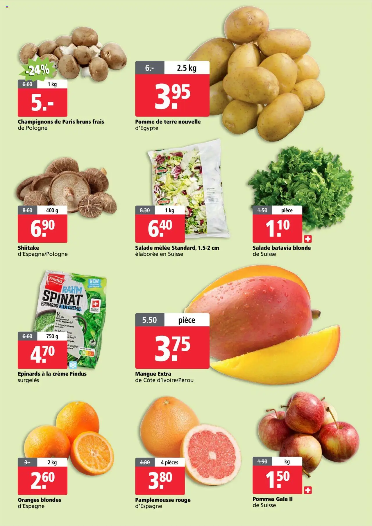 Aligro Aktionen Dokumente Gourmetkunden - Chavannes, Matran, Genf, Sitten