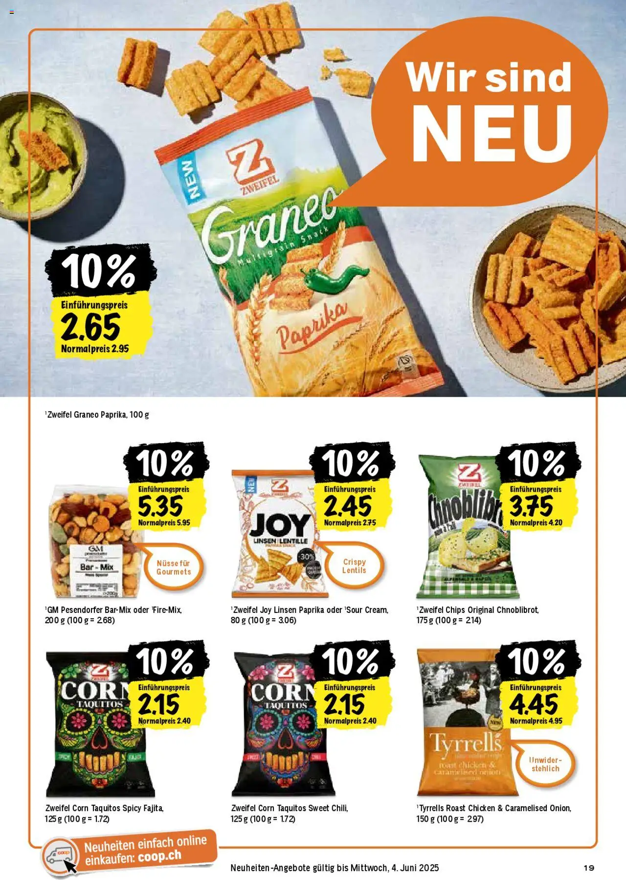 Coop Aktionen (22.05.2025 - 26.05.2025)