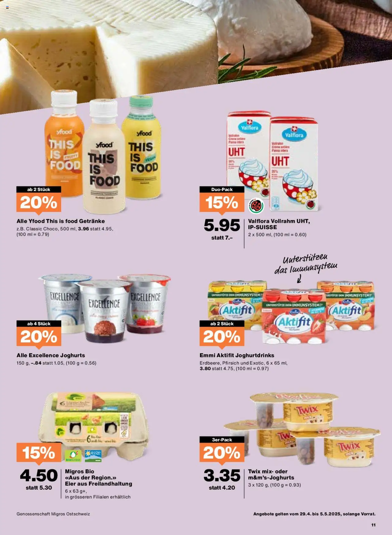 Migros Aktionen