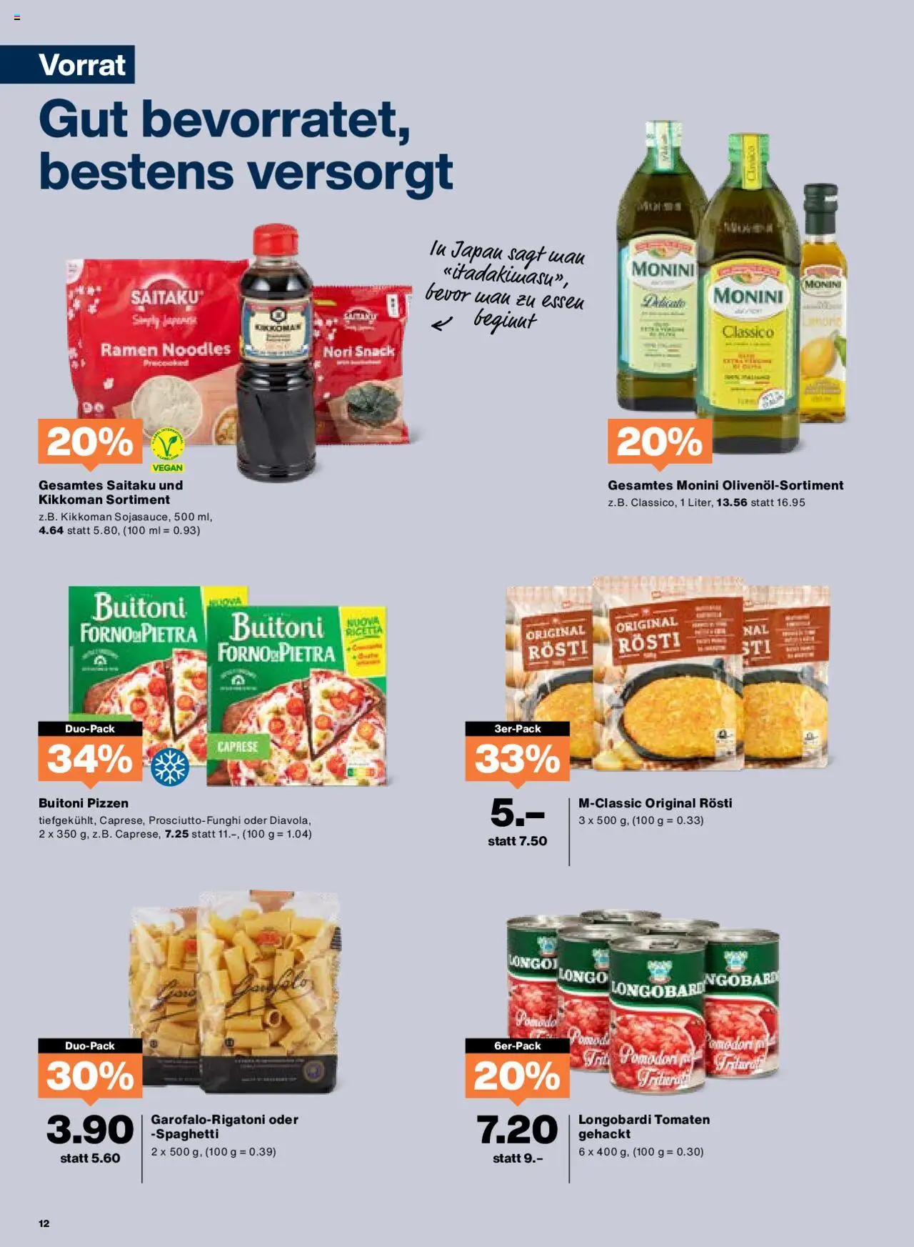 Migros Aktionen