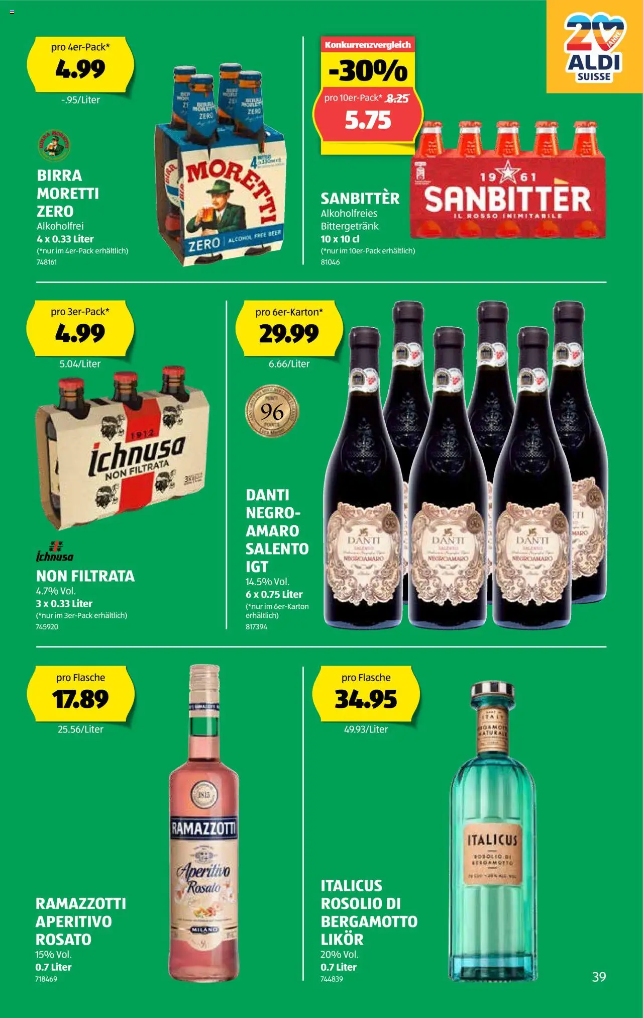 Aldi Aktionen