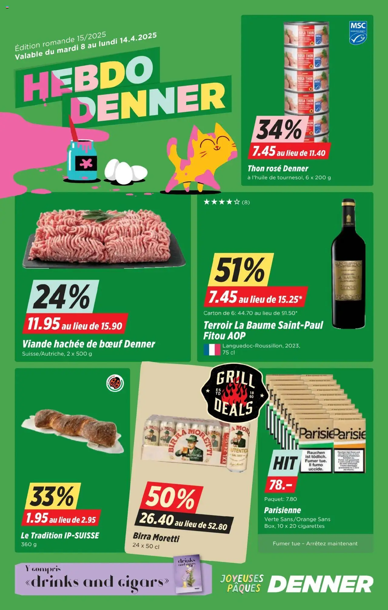 Denner Aktionen FR