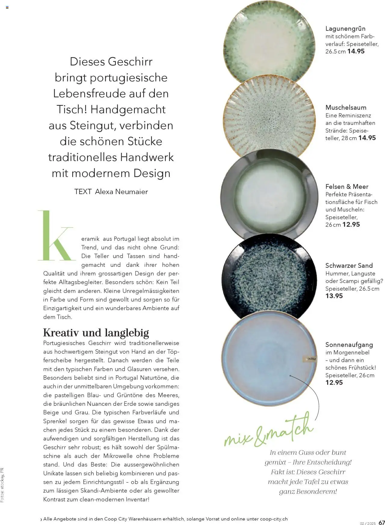 Coop City Aktionen Beauty & Life