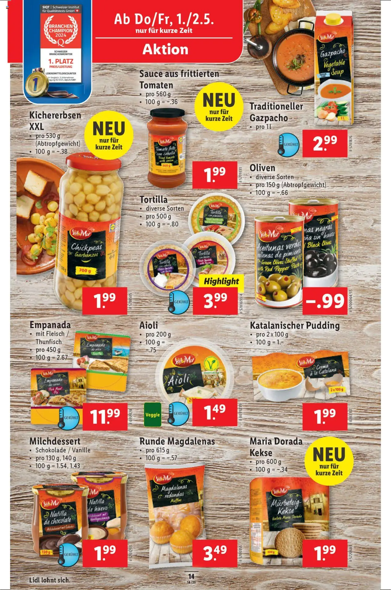 Lidl Aktionen (01.05.2025 - 07.06.2025)