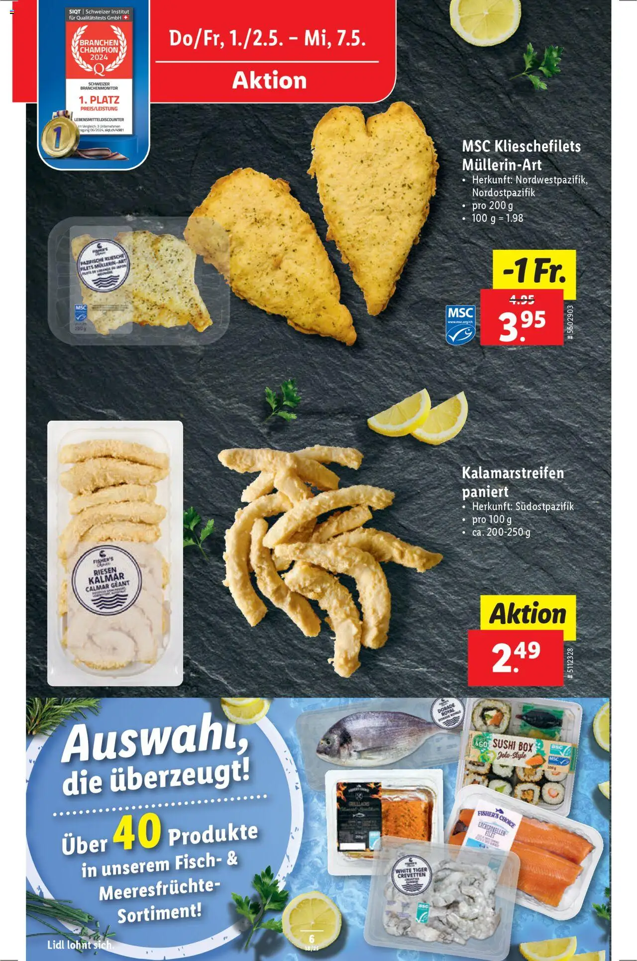 Lidl Aktionen (01.05.2025 - 07.06.2025)