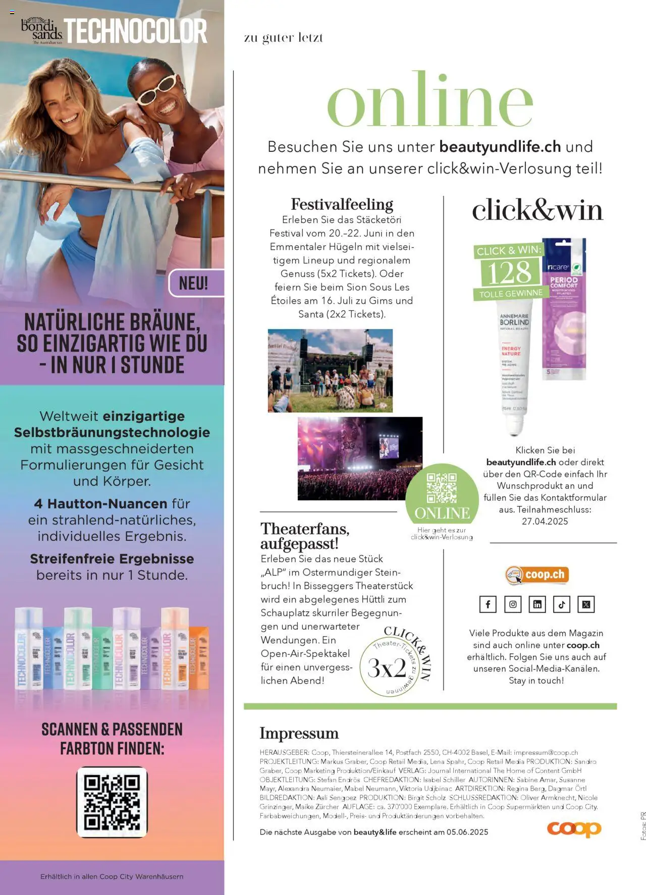 Coop Aktionen Beauty & Life