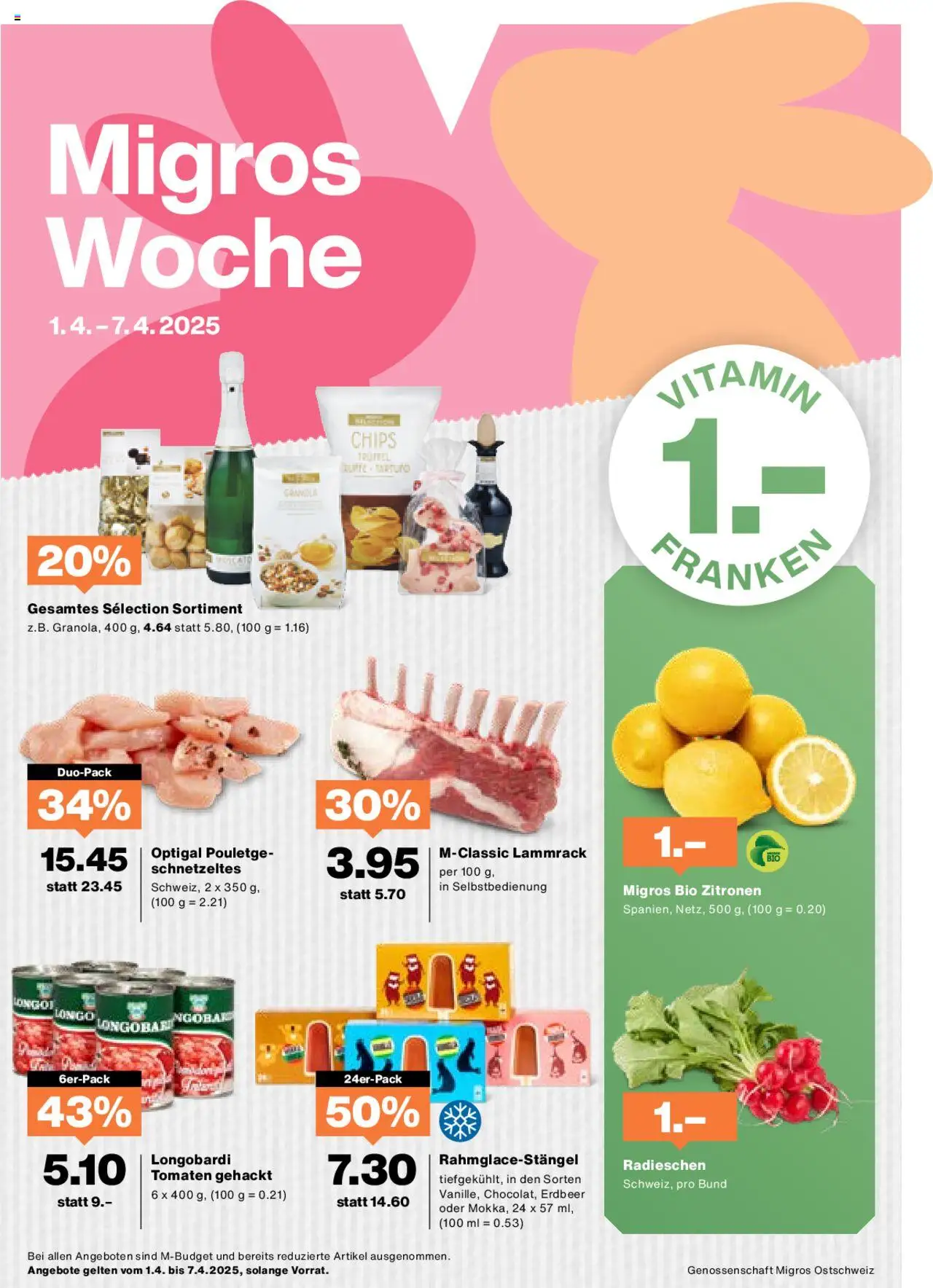 Migros Aktionen