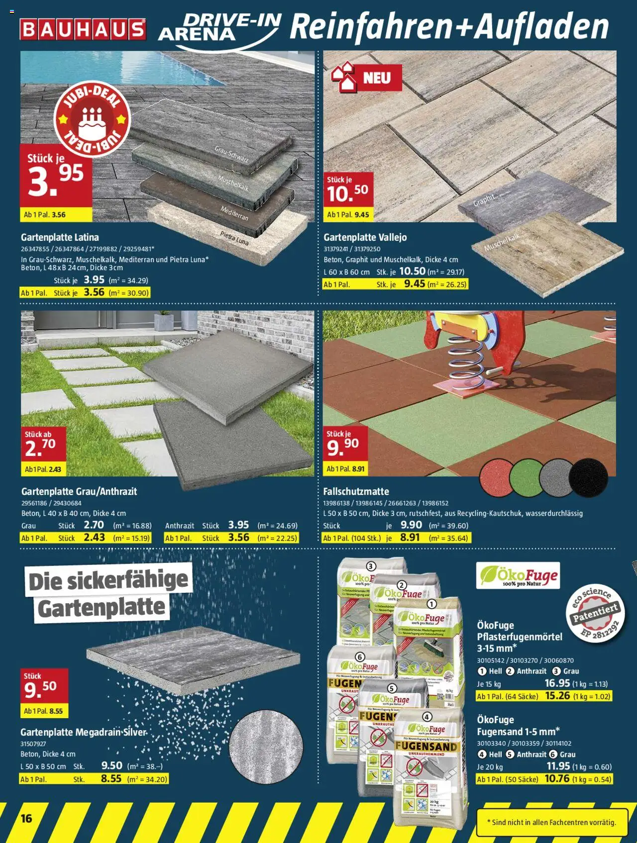 Bauhaus Aktionen (26.05.2025 - 29.06.2025)
