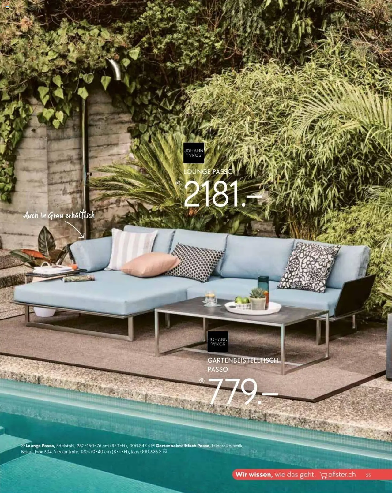 Pfister Aktionen Garten 2025 (von Dienstag 18.03.2025)