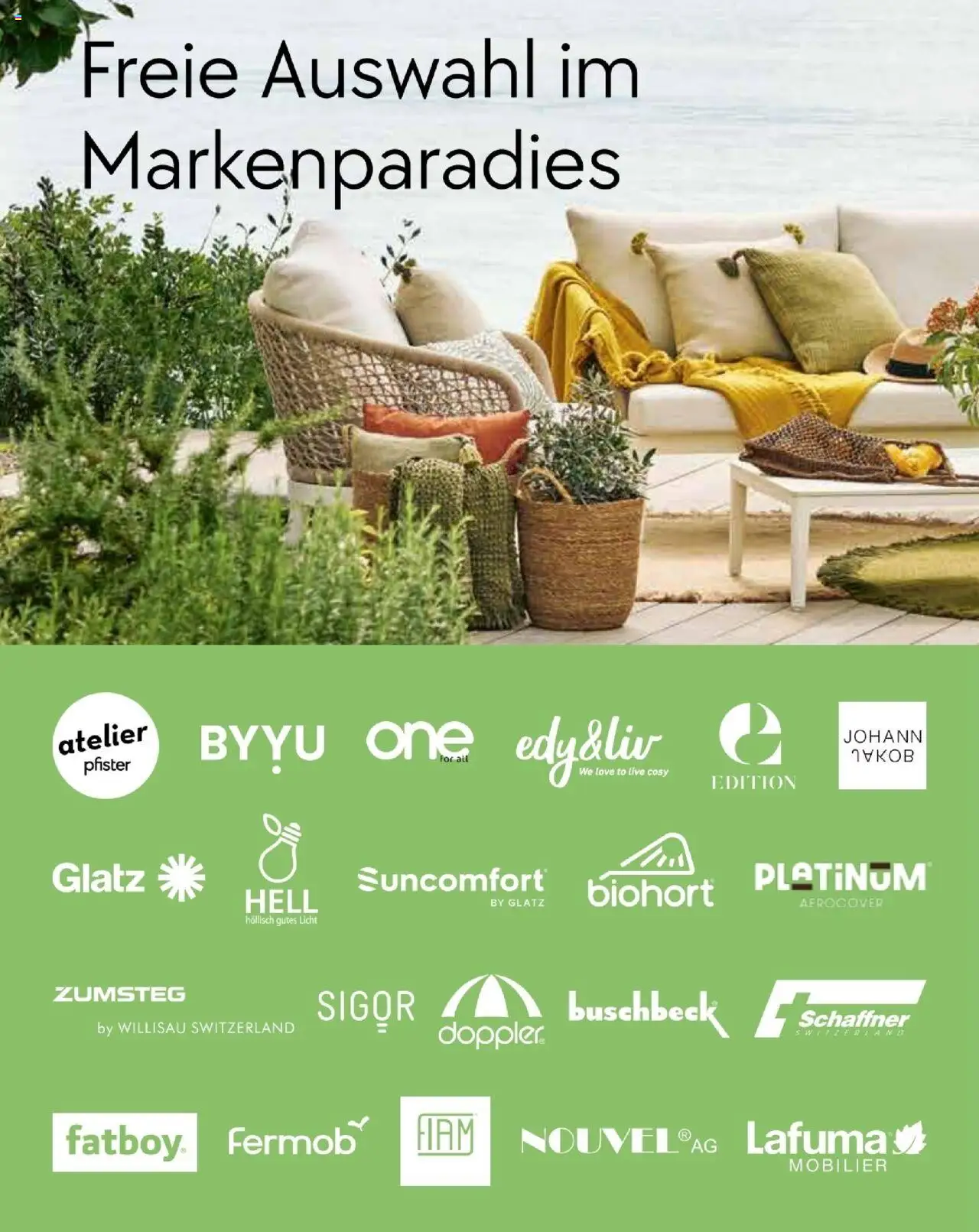 Pfister Aktionen Garten 2025 (von Dienstag 18.03.2025)