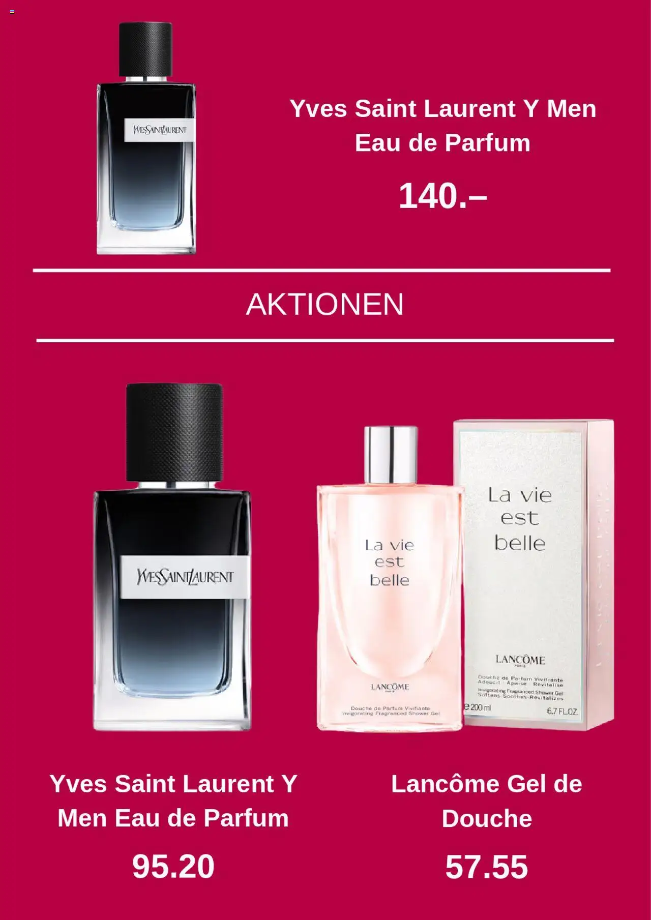 Amavita Aktionen