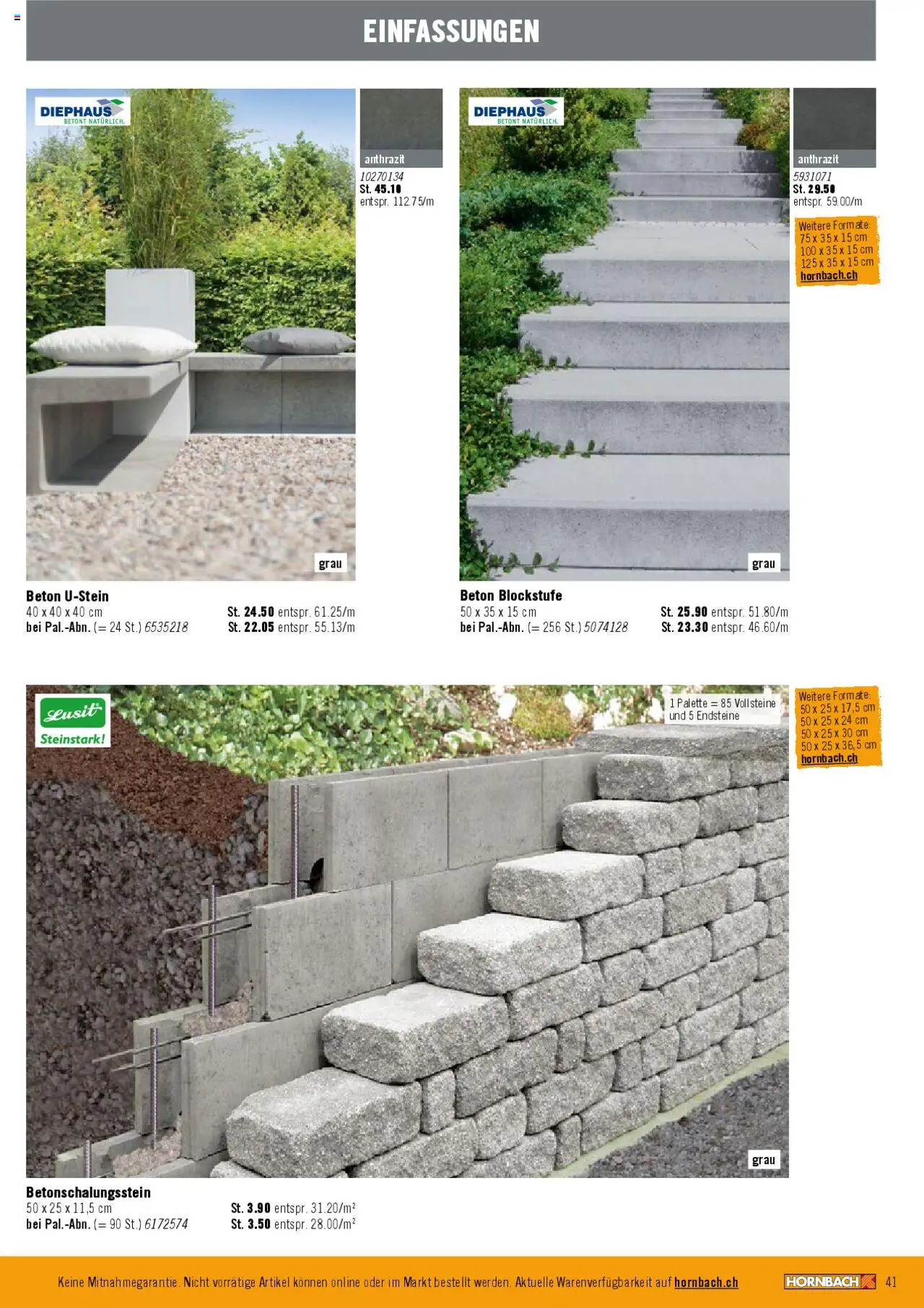 Hornbach Aktionen Garten- & Terrassengestaltung