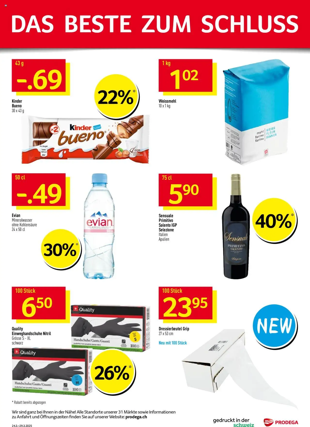 Prodega Aktionen