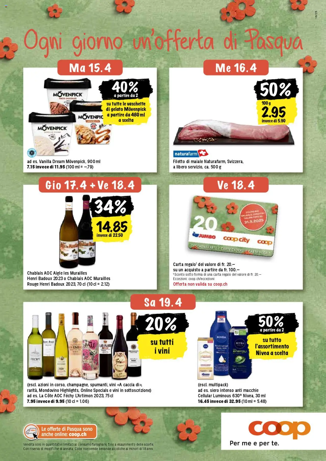 Coop - Una settimana di azioni
