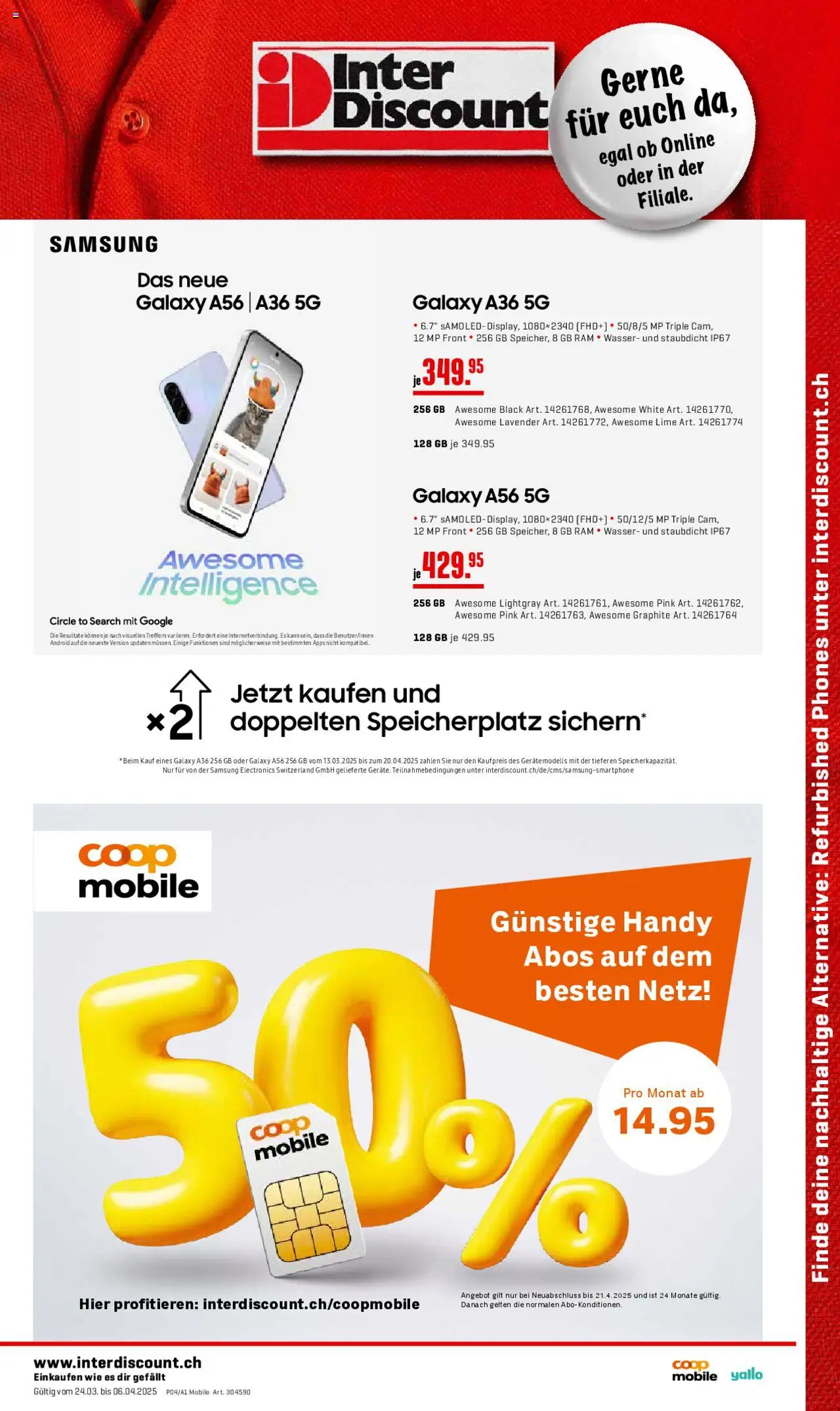 Interdiscount Prospekt Mobile