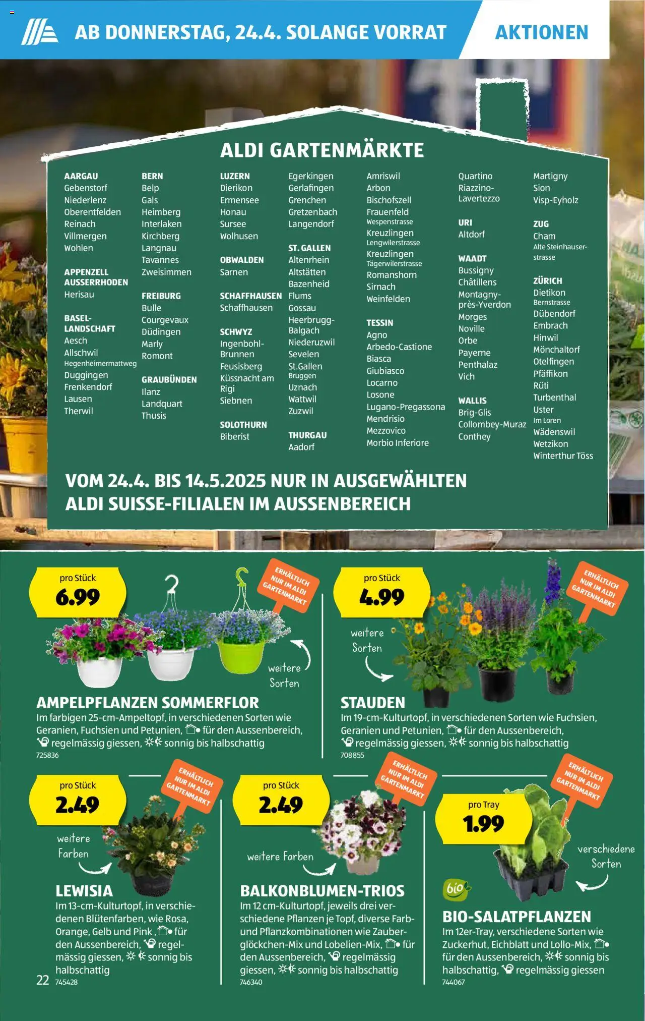 Aldi Aktionen