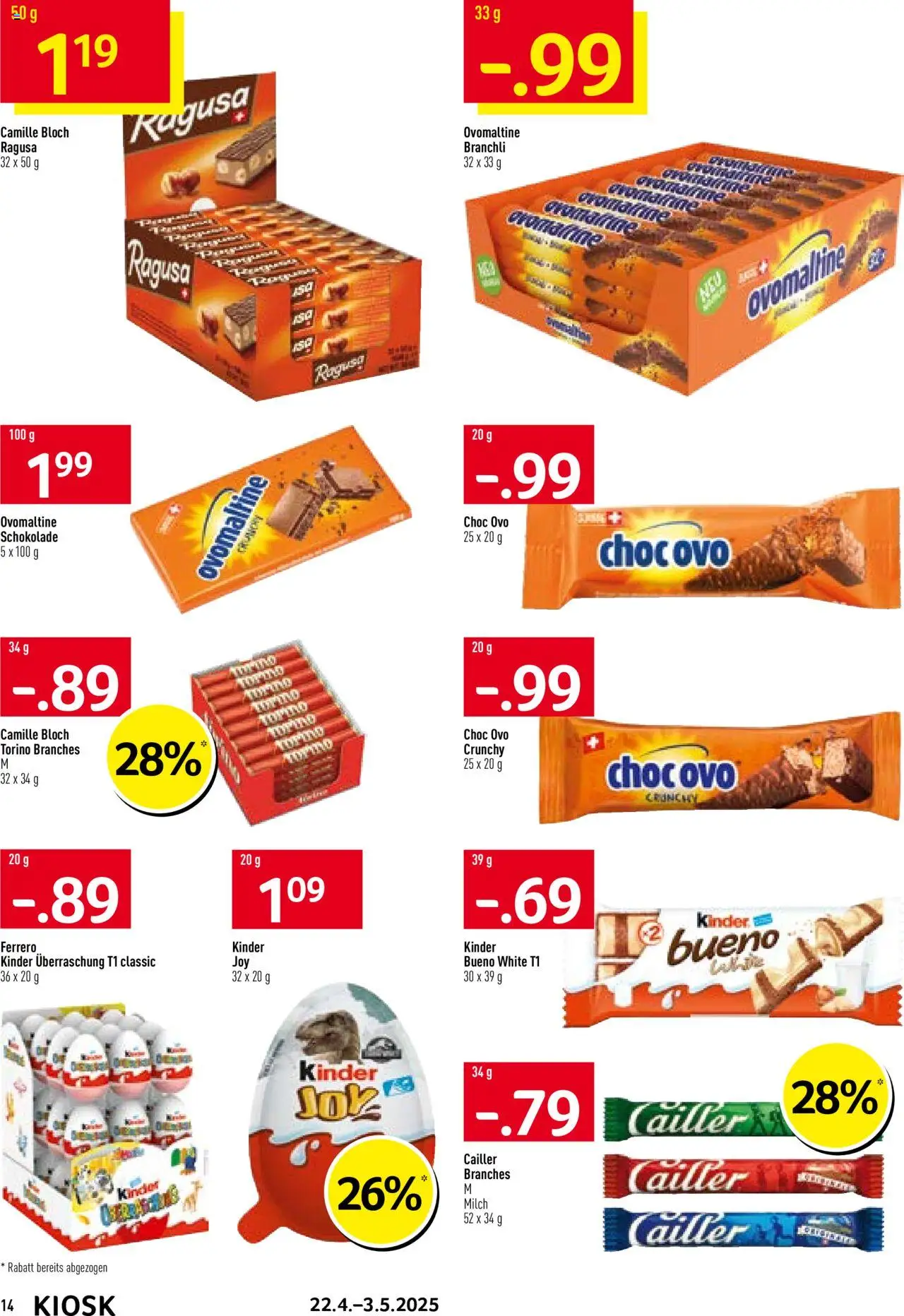 Prodega Aktionen Kiosk