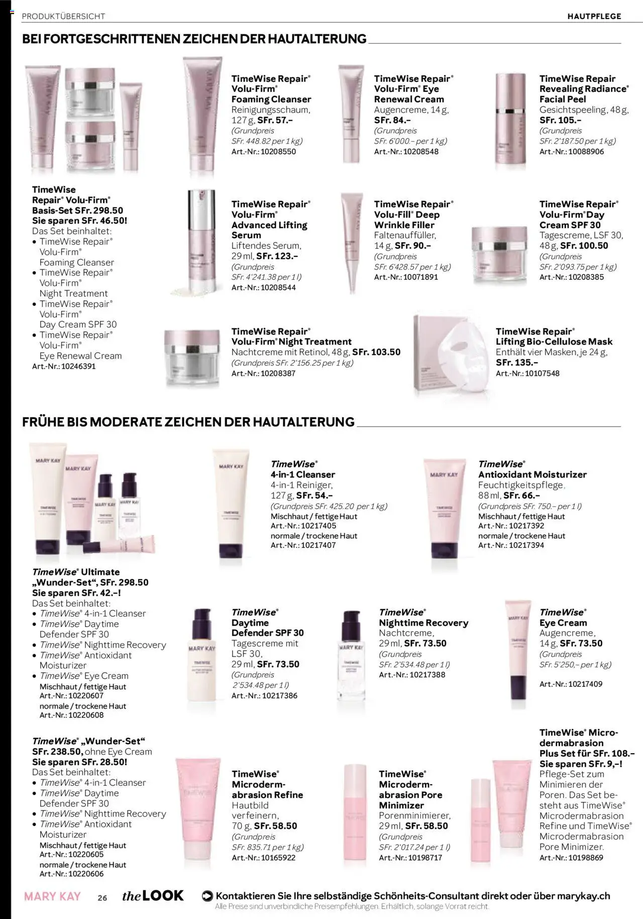 Mary Kay Aktionen