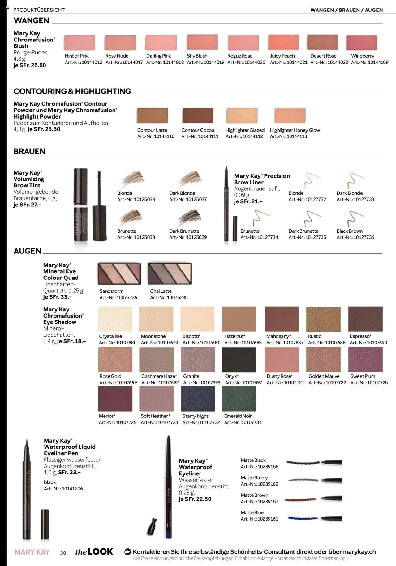 Mary Kay Aktionen