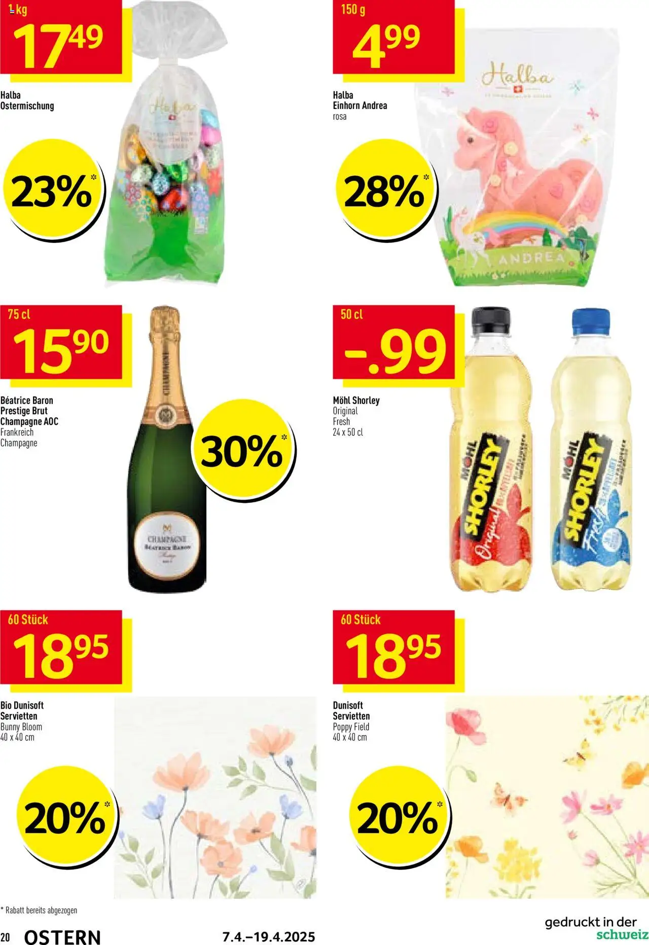 Prodega Aktionen Ostern