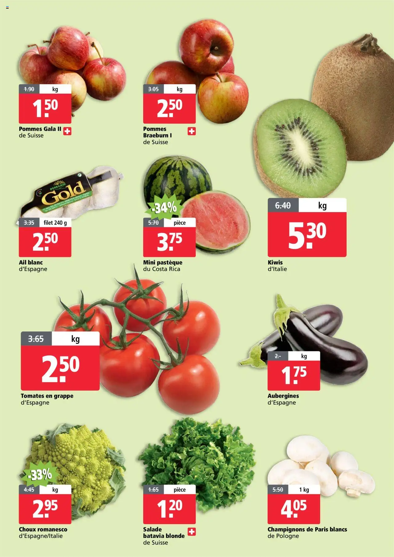Aligro Dokumente Gourmetkunden - Chavannes, Matran, Genf, Sitten