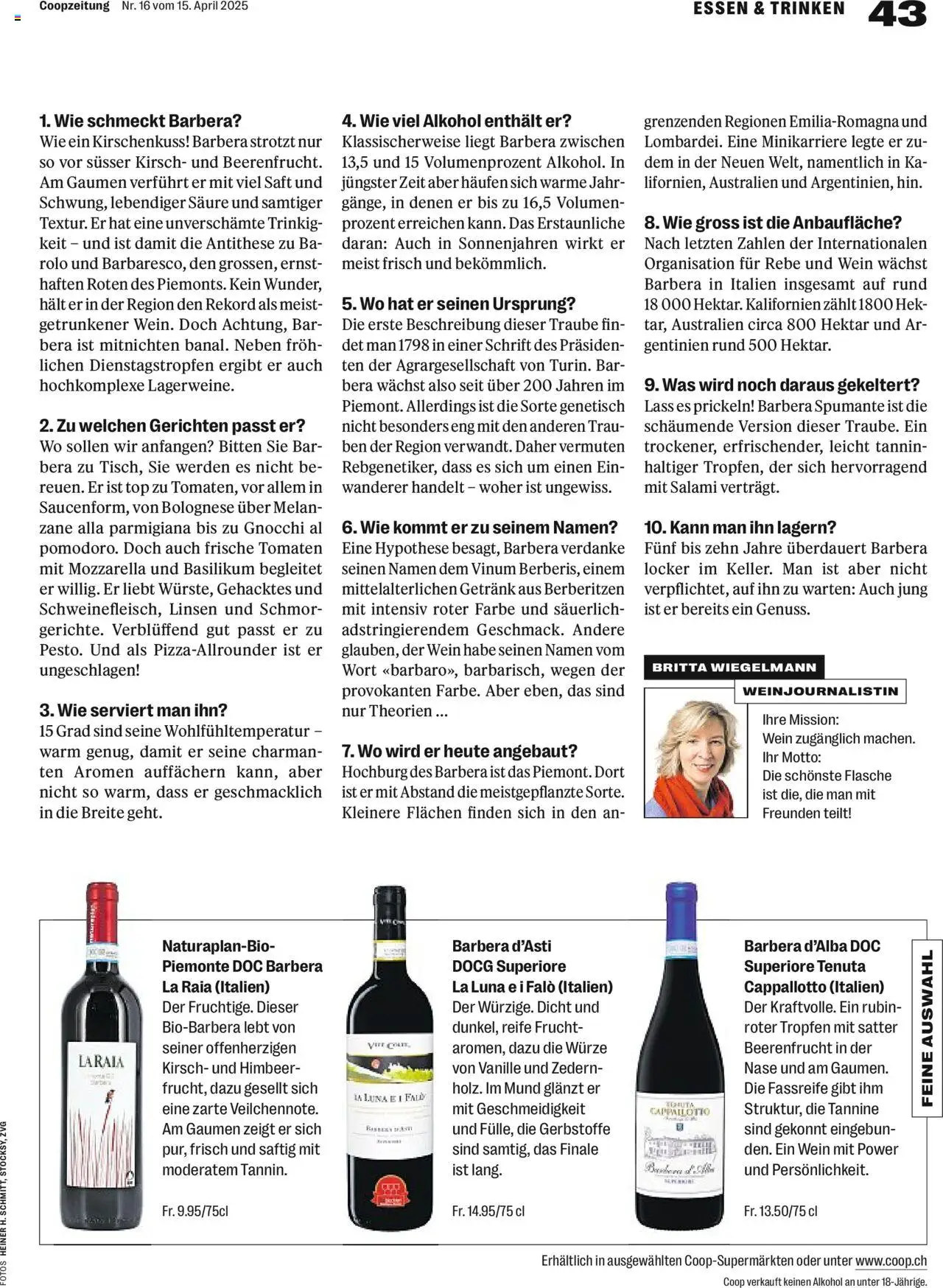 Coop Magazin (von Dienstag 15.04.2025)