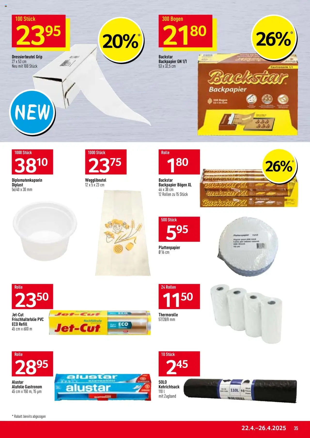 Prodega Aktionen