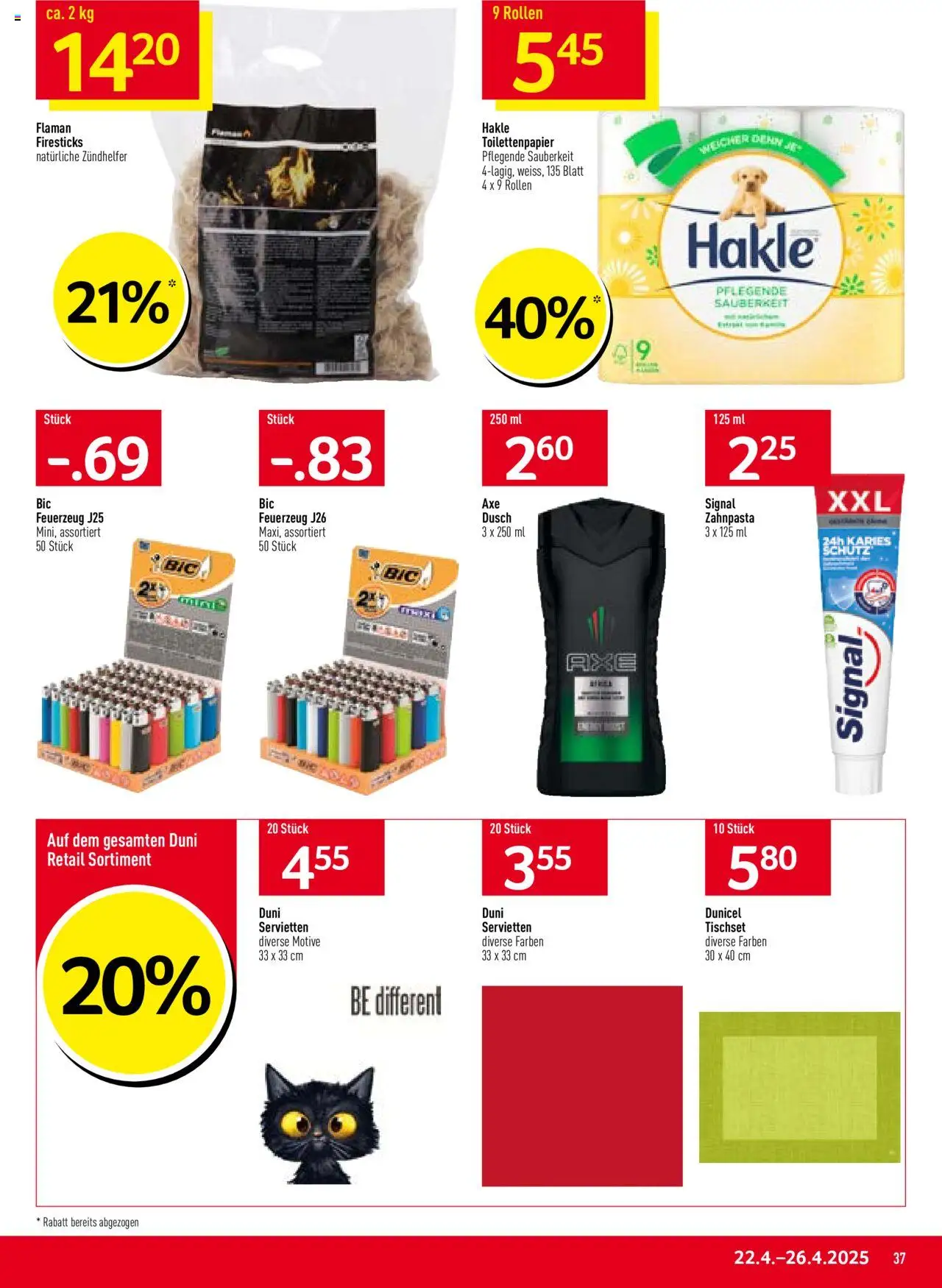 Prodega Aktionen