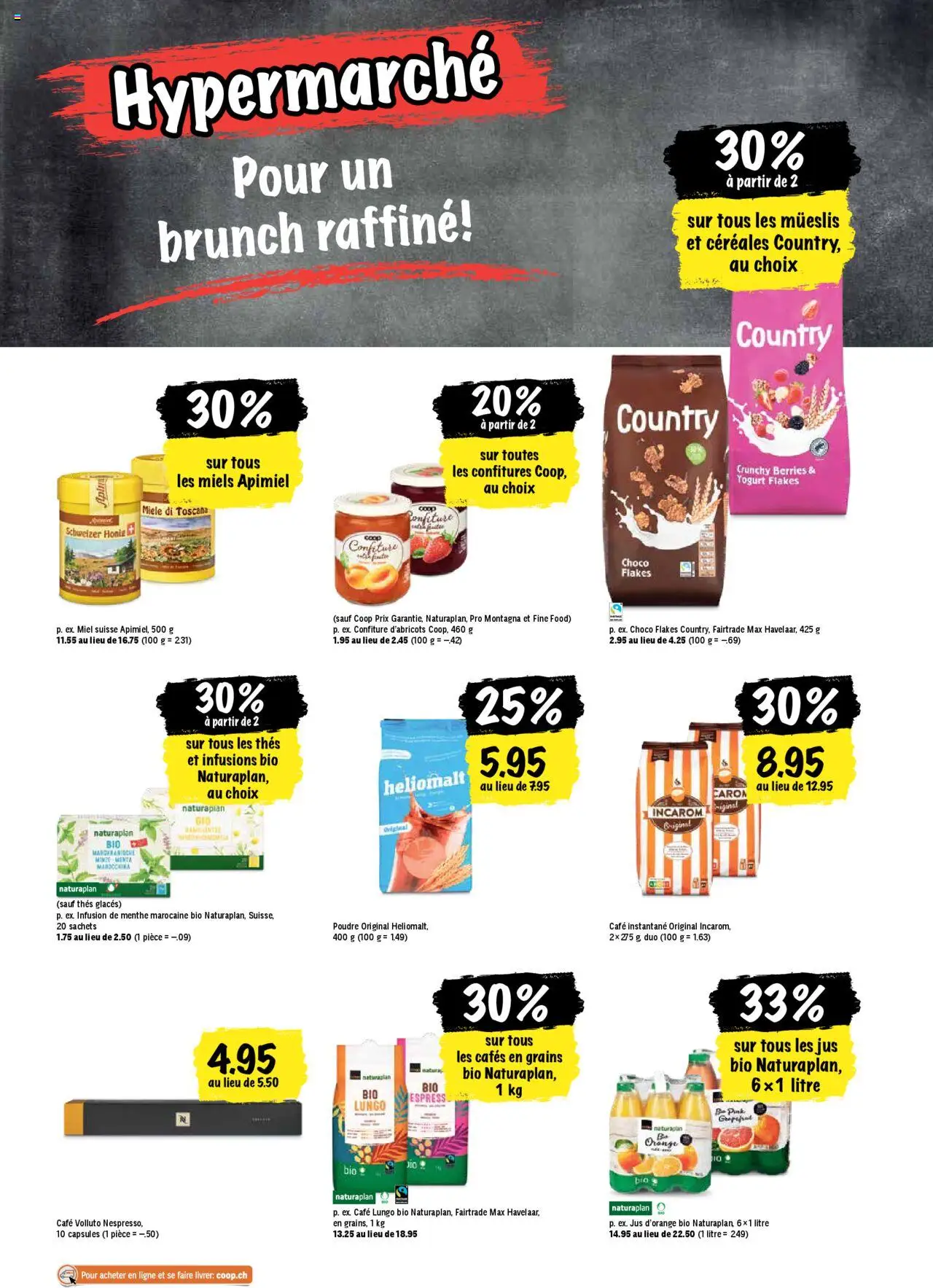 Coop - Les actions de la semaine (01.05.2025 - 07.05.2025)