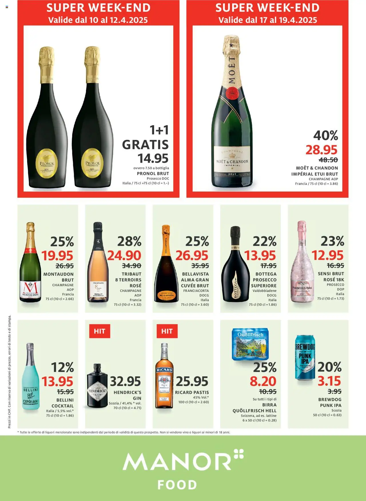 Manor - Offerte della settimana