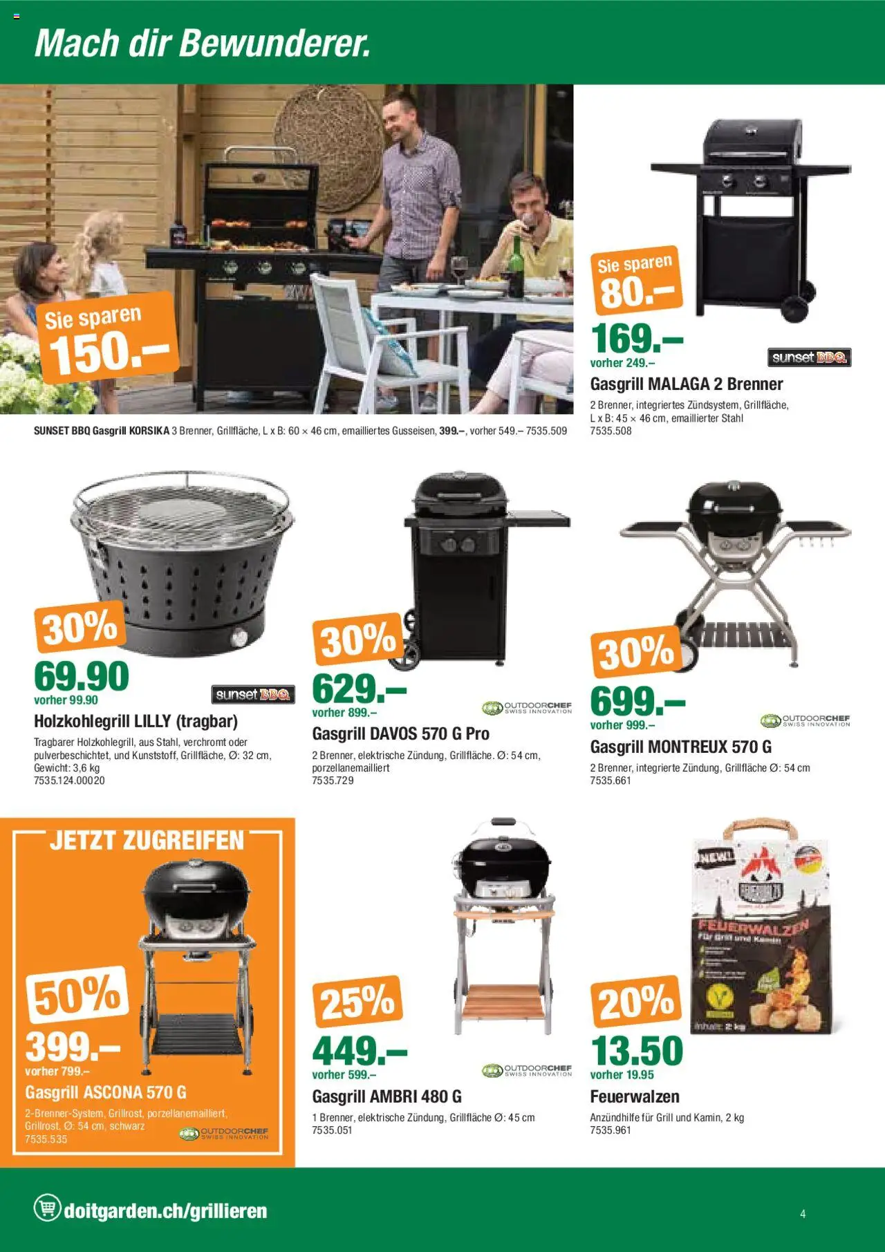 DO IT+GARDEN MIGROS Aktionen