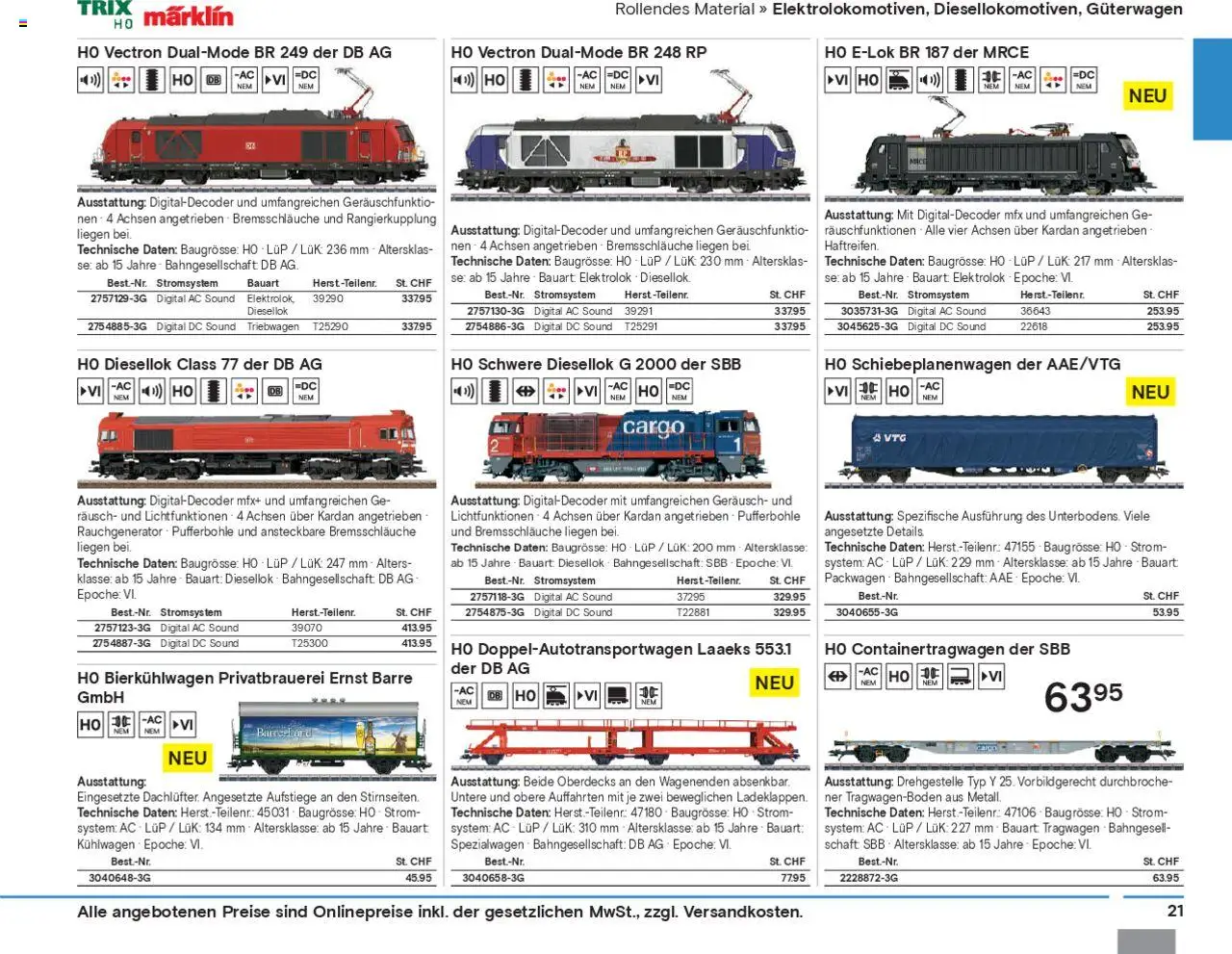 Conrad Modellbahn Katalog 2024/25