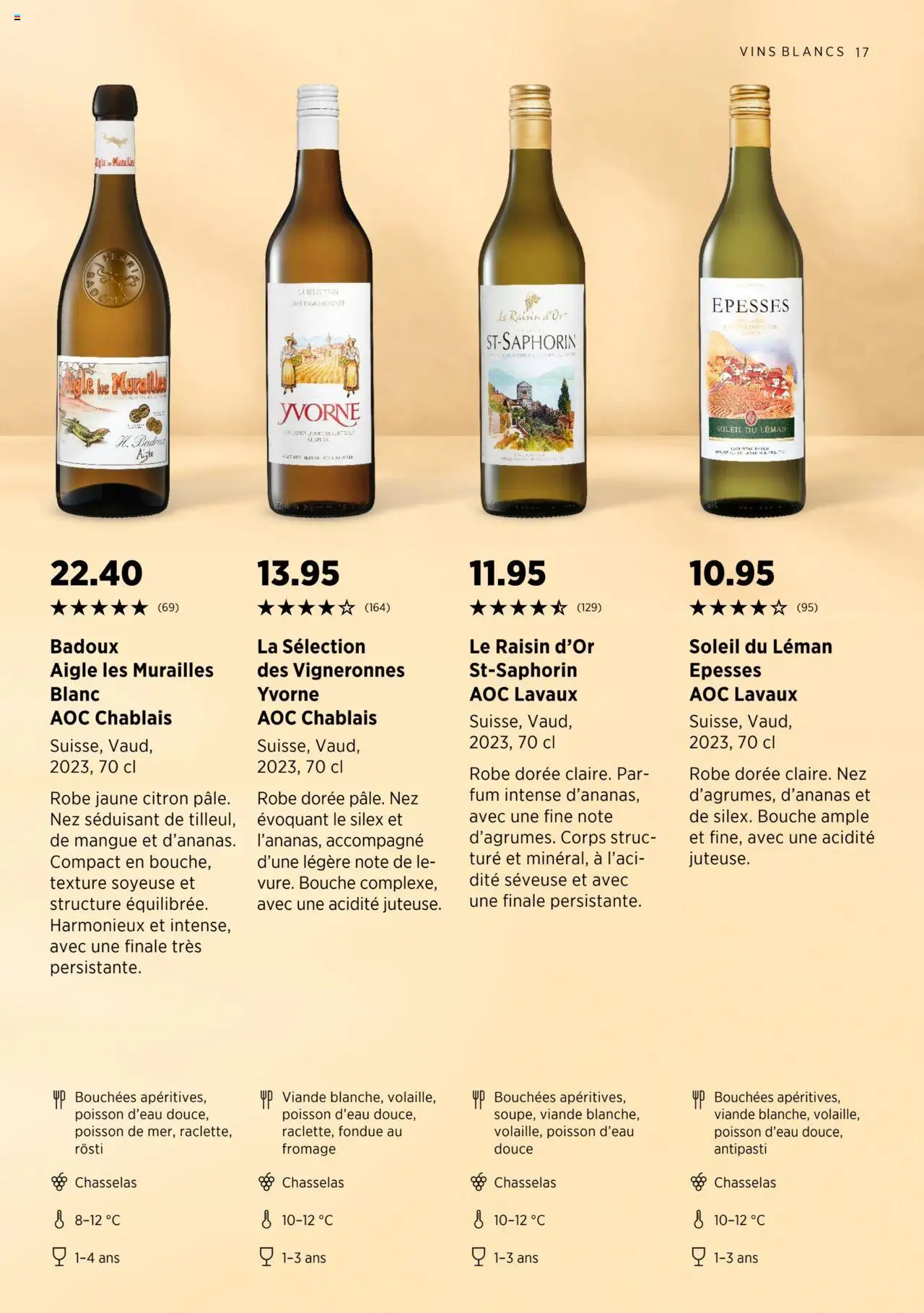 Denner Aktionen Guide des vins 2024/2025