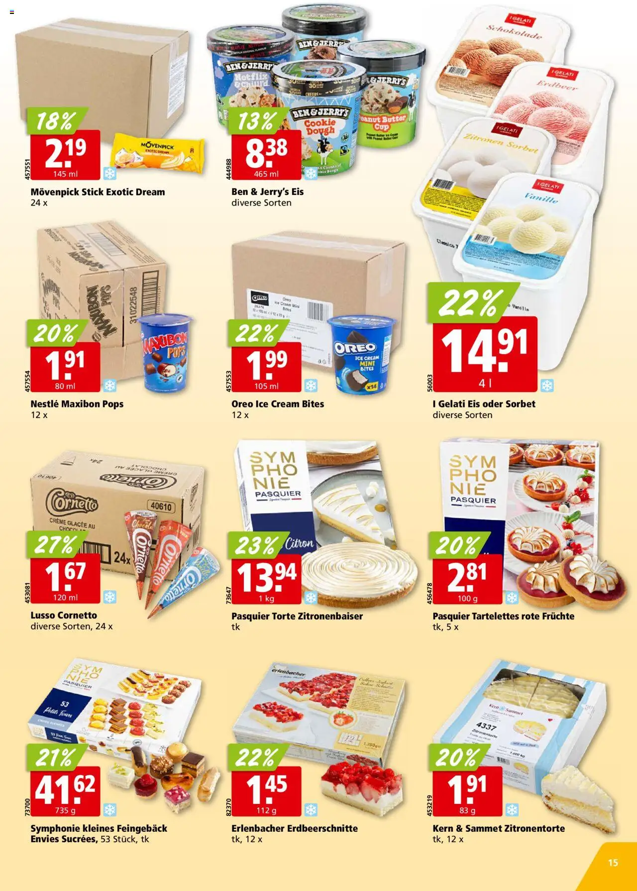 Aligro Aktionen - Chavannes, Matran, Genf, Sitten