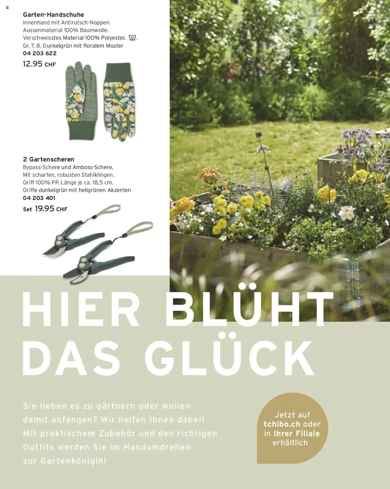 Tchibo Aktionen (von Dienstag 01.04.2025)