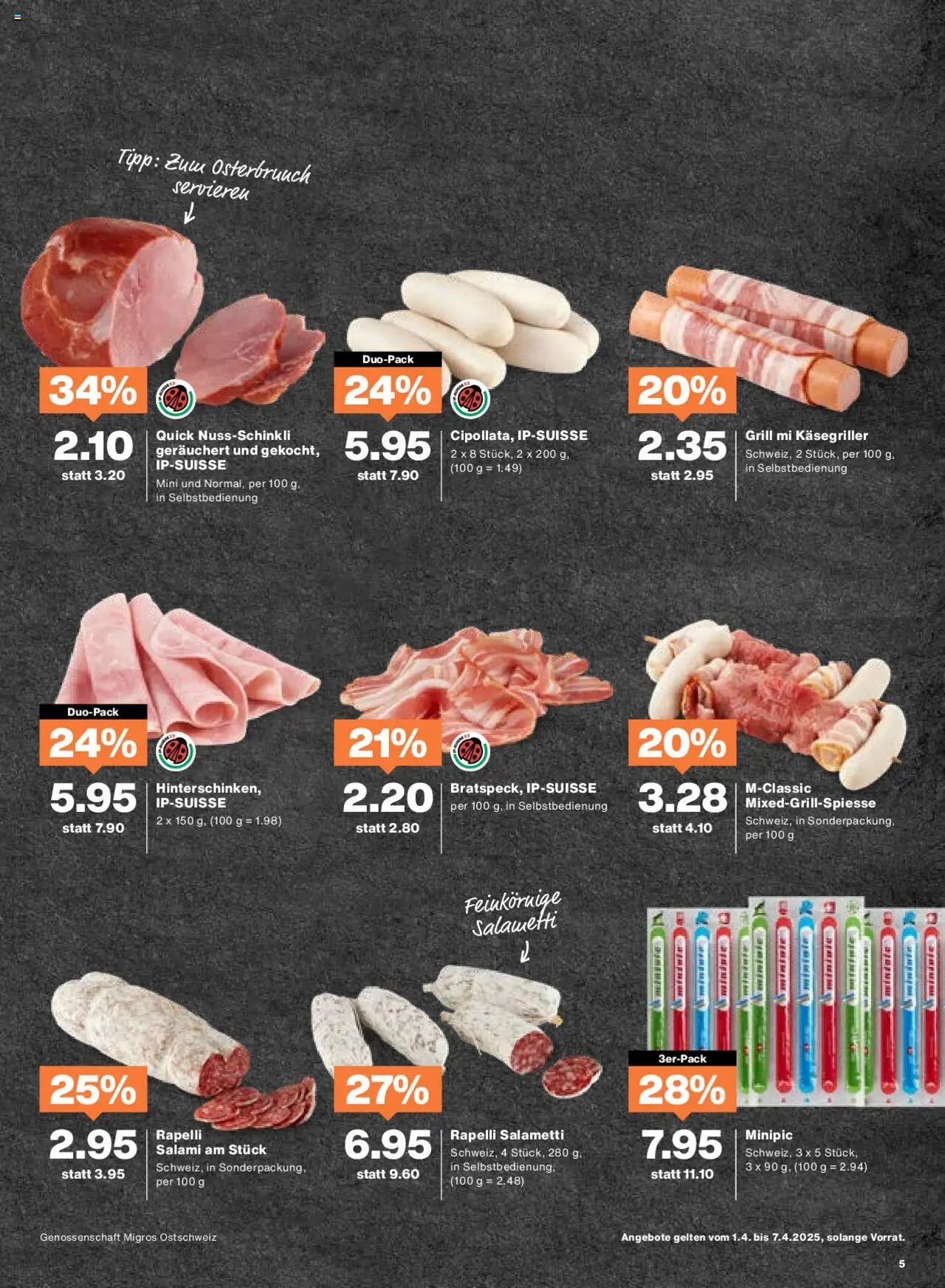 Migros Aktionen