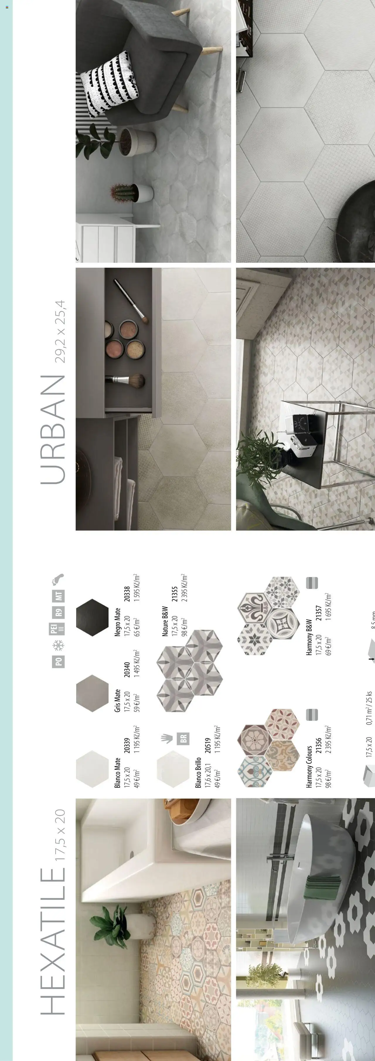 Sapho koupelny katalog - Obklady a dlažby