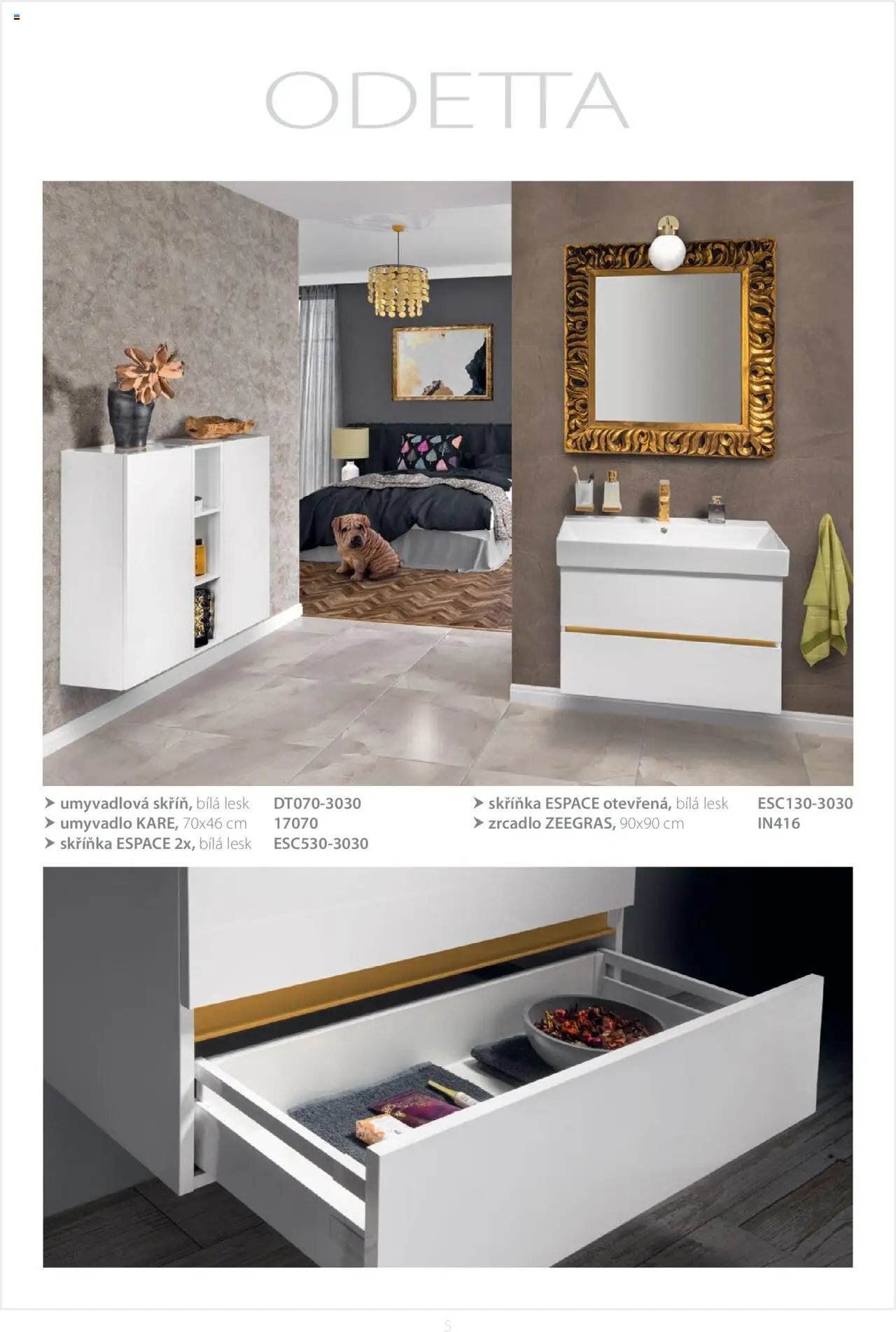 Sapho koupelny katalog - Odetta