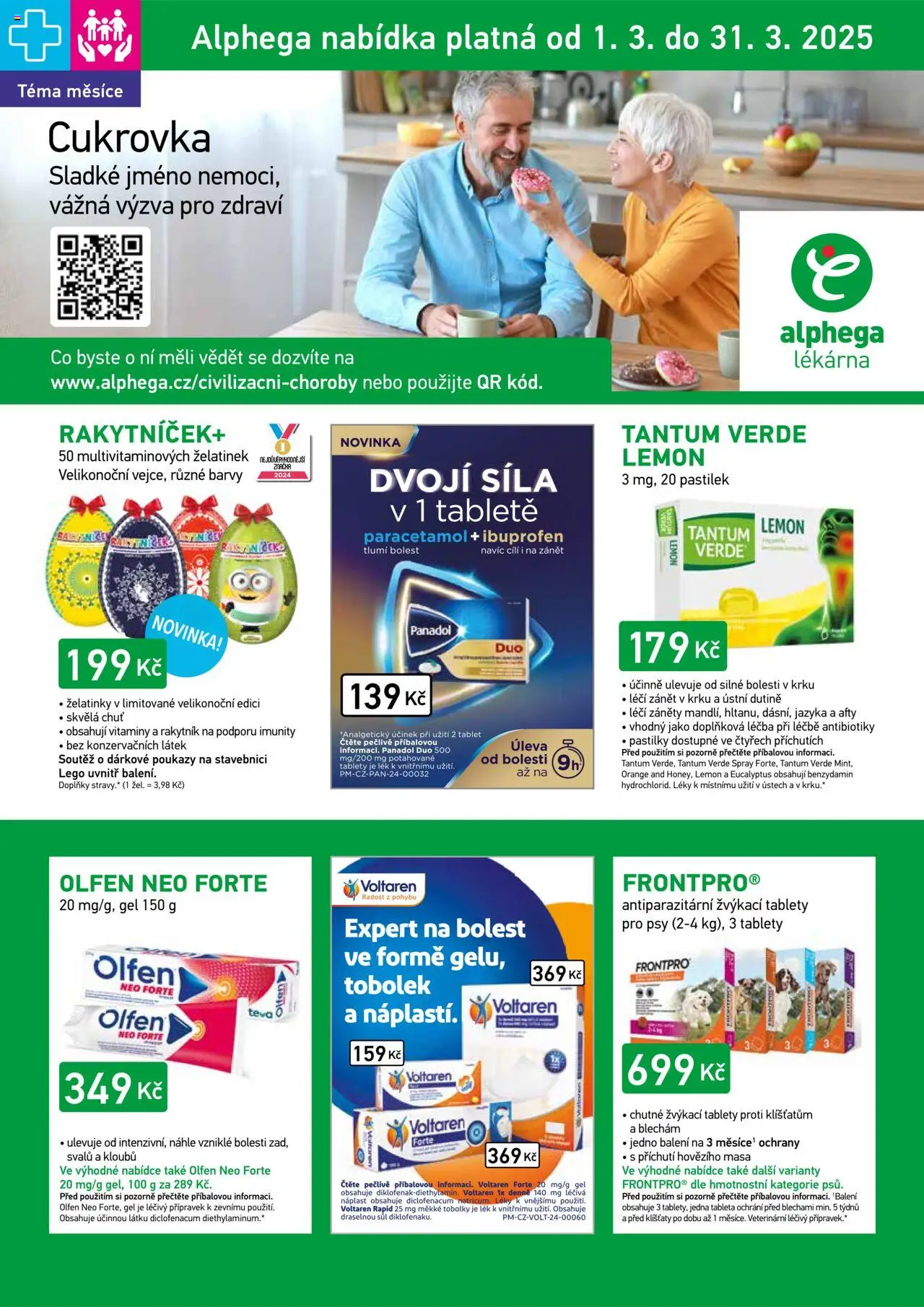 Alphega lékárna leták