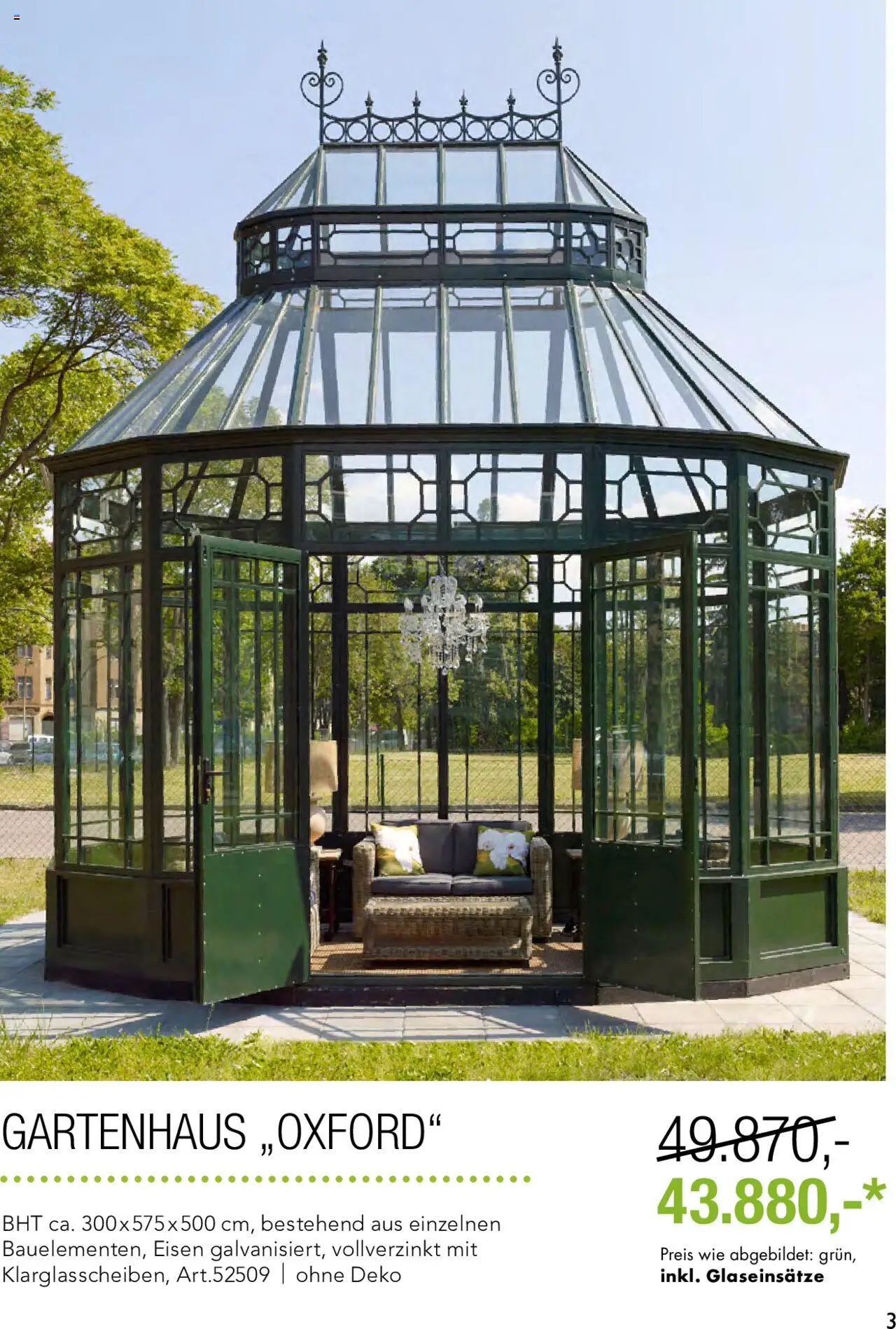 Rahaus Prospekt Gartenhäuser