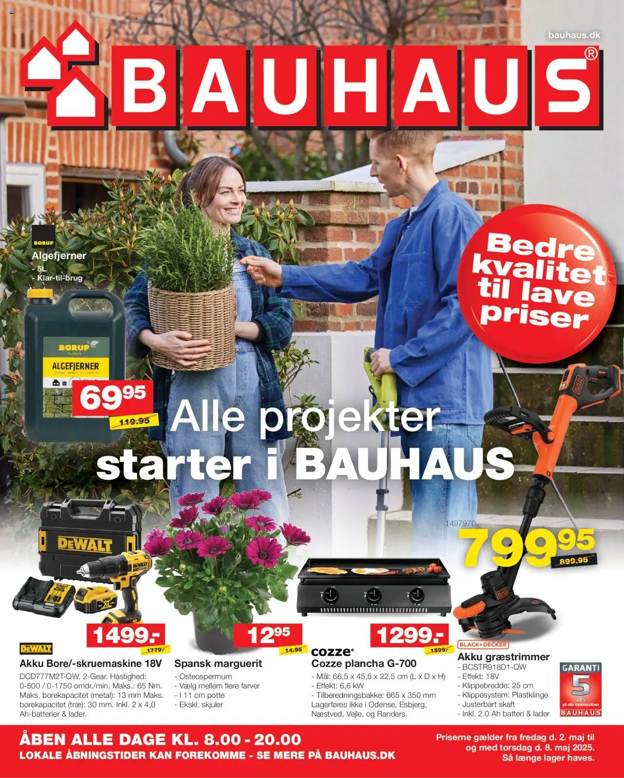 Bauhaus - Tilbudsavis (02/05/2025 - 08/05/2025)
