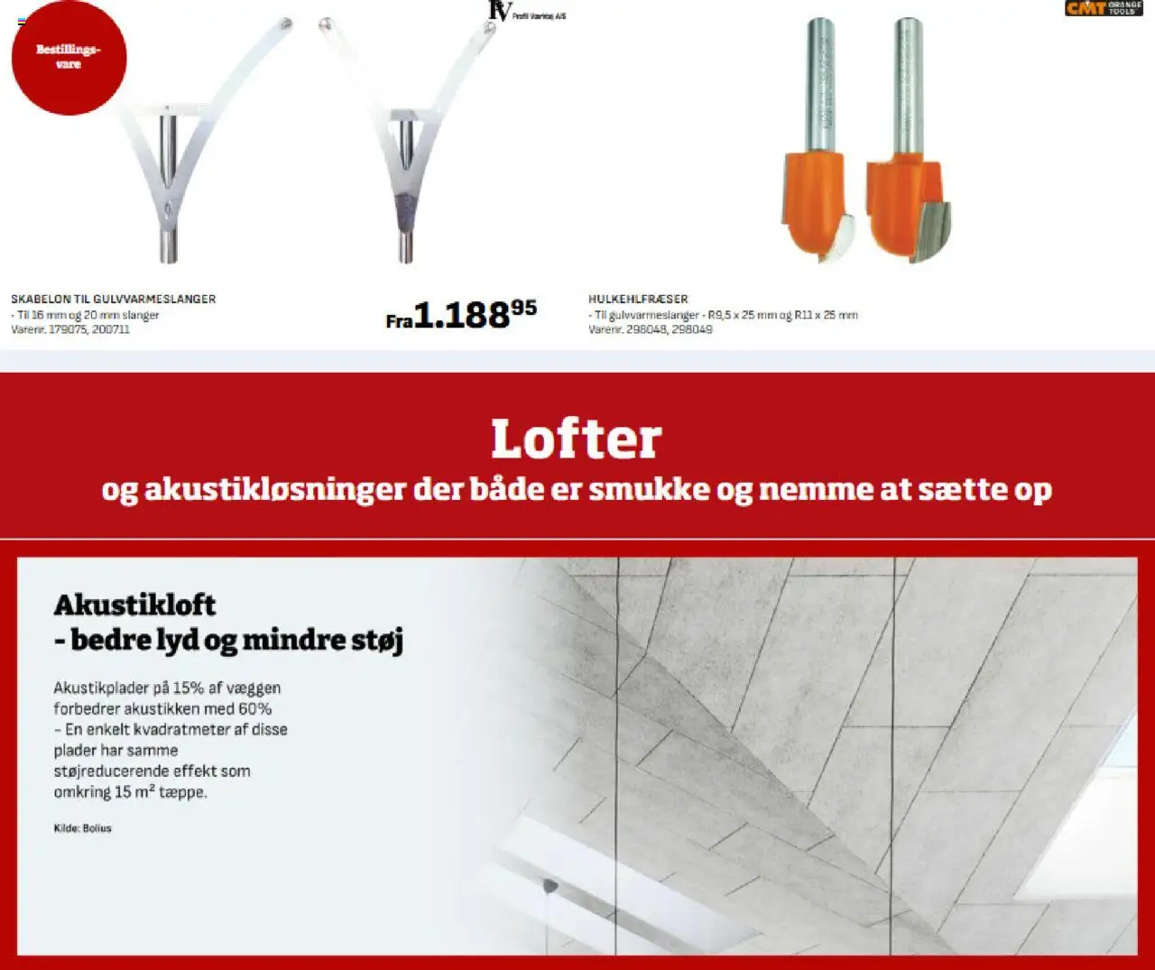 Bygma - Lofter, Gips, Gulve, Isolering 2025 (fra mandag 24/02/2025)