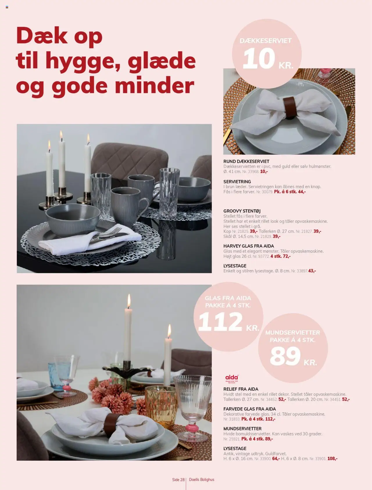 Daells Bolighus - Indretning af spisestuen (fra onsdag 08/01/2025)