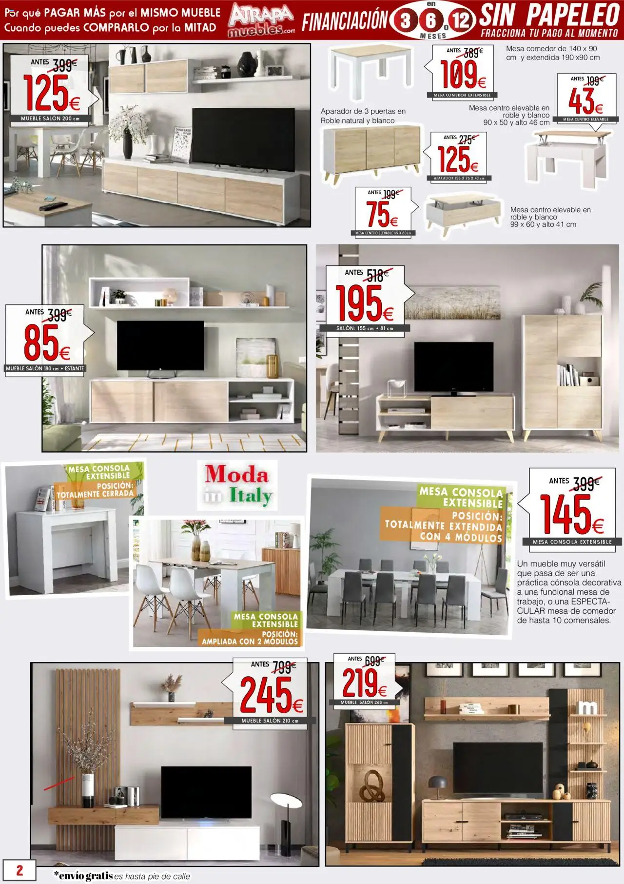 Atrapa Muebles folleto