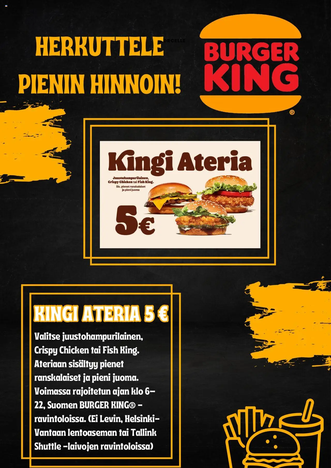 Burger King tarjoukset