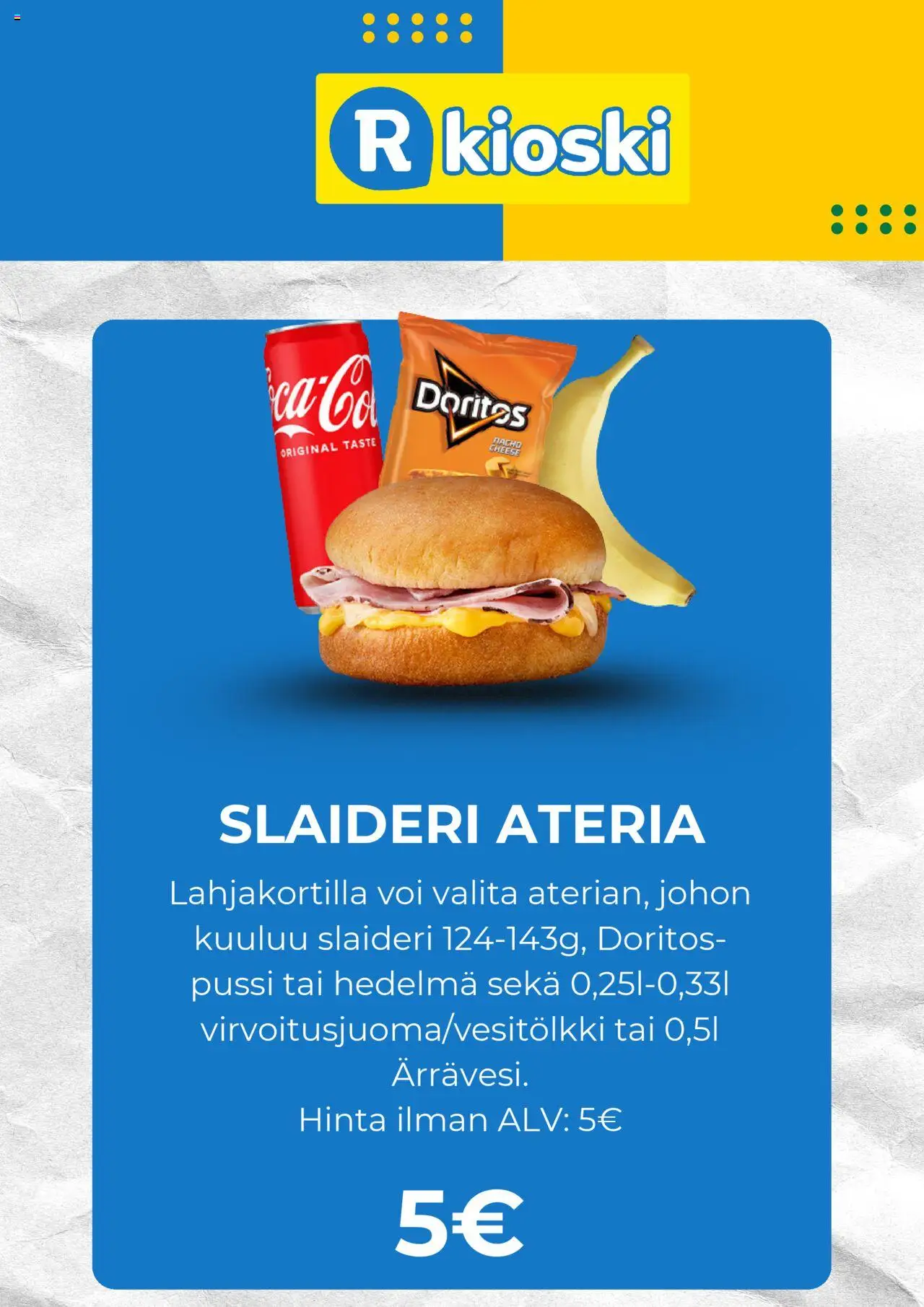 R-kioski tarjoukset